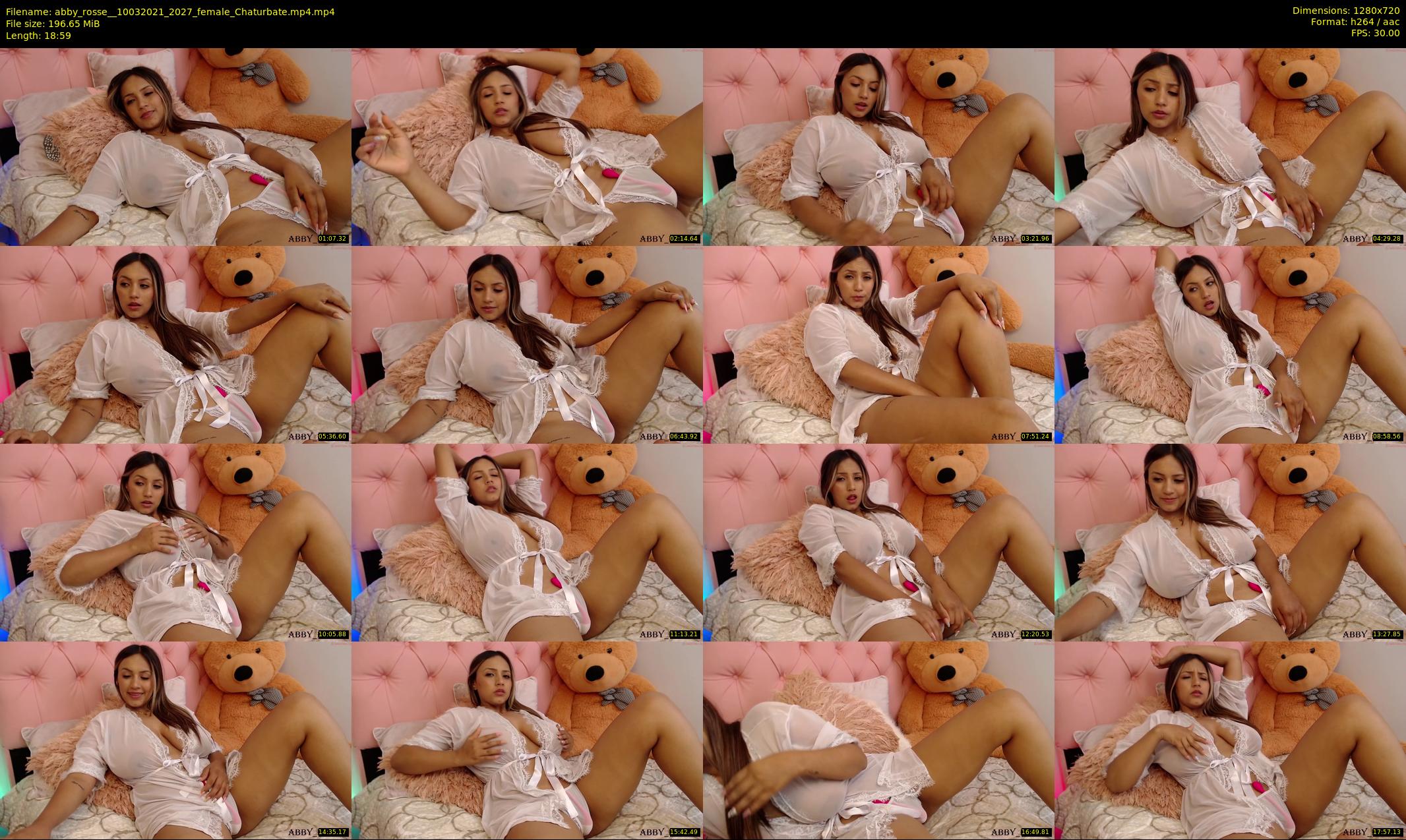 abby_rosse_ — 19 minute Chaturbate female cam show recording, 720p, Mar 10, 2021
