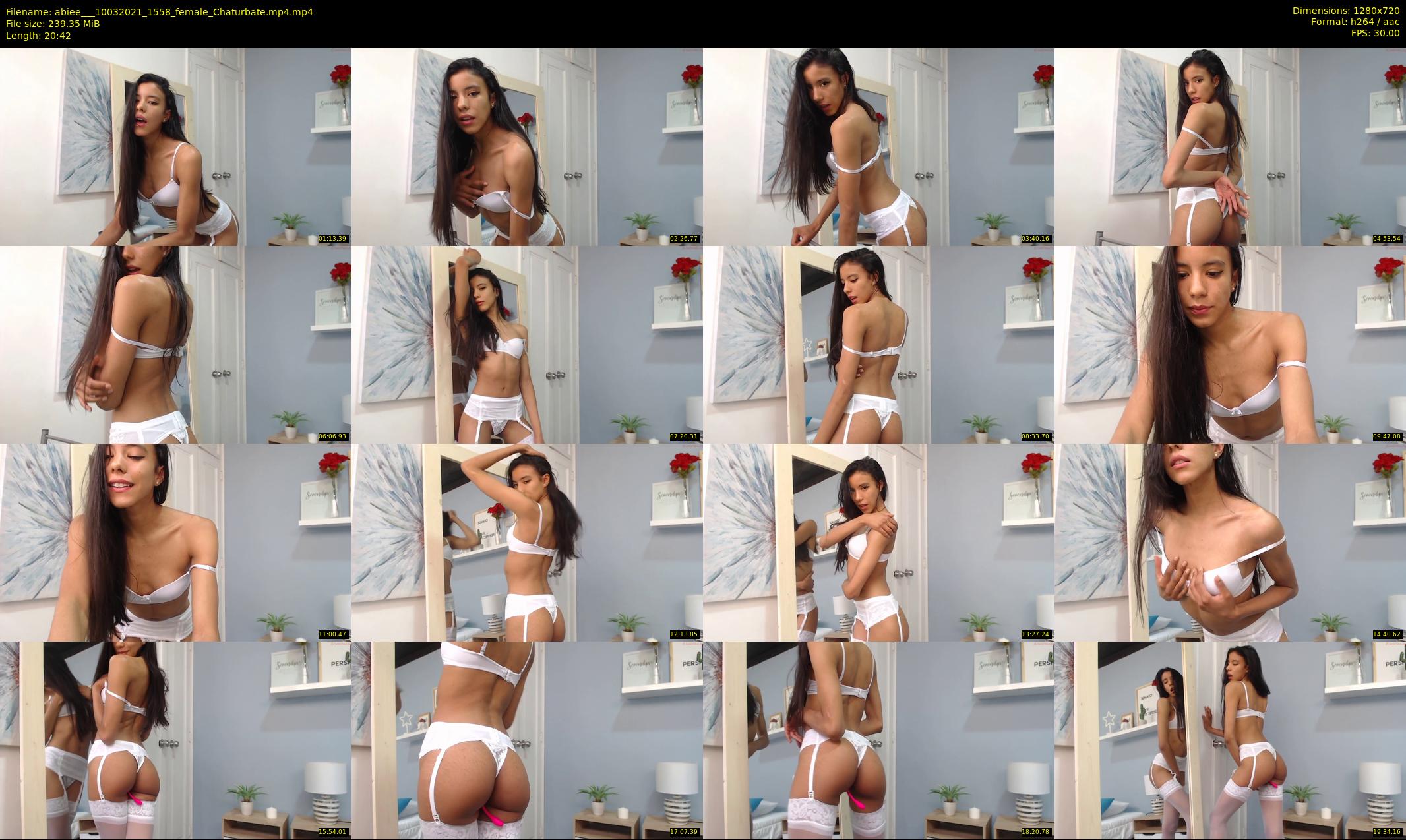 abiee__ — 21 minute Chaturbate female cam show recording, 720p, Mar 10, 2021