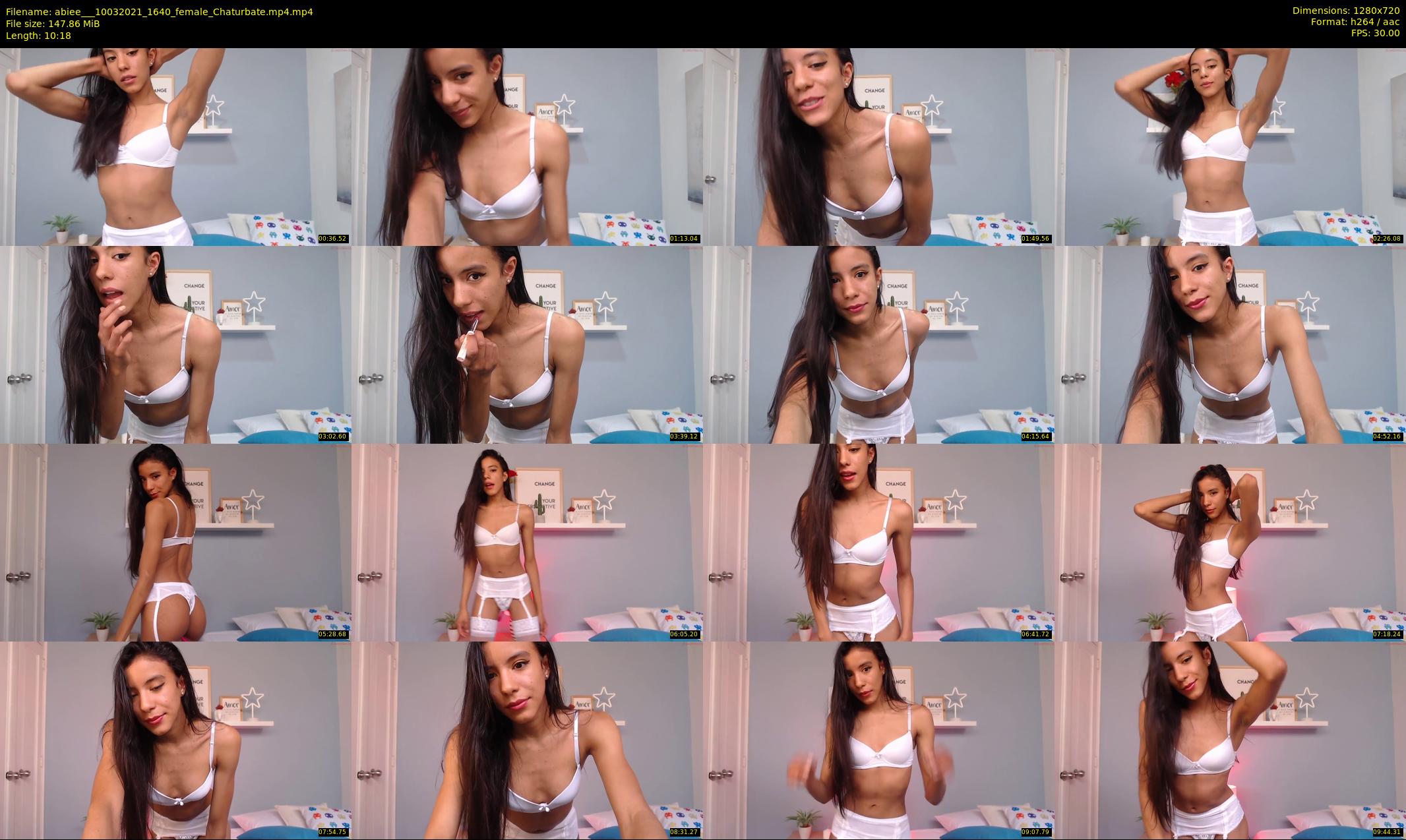 abiee__ — 11 minute Chaturbate female cam show recording, 720p, Mar 10, 2021