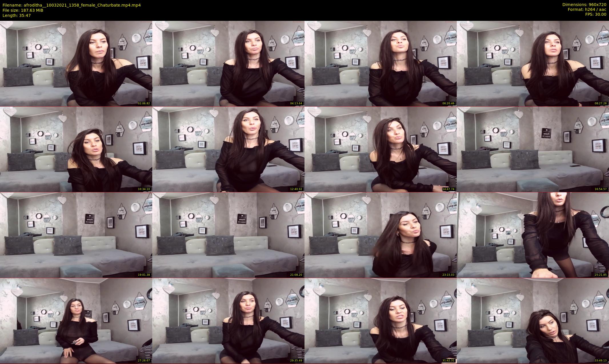 afroditha_ — 36 minute Chaturbate female cam show recording, 720p, Mar 10, 2021