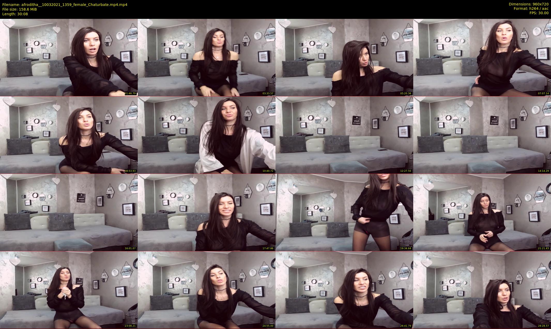 afroditha_ — 31 minute Chaturbate female cam show recording, 720p, Mar 10, 2021