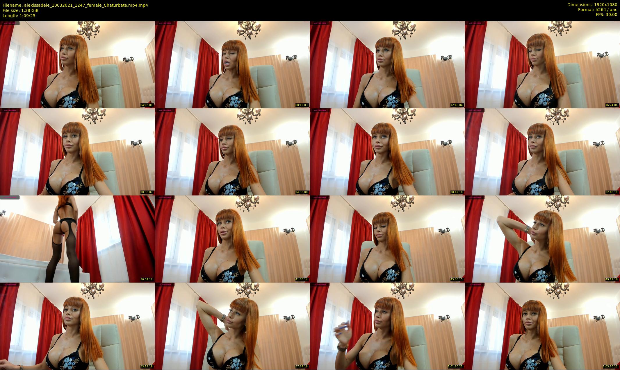 alexissadele — 70 minute Chaturbate female cam show recording, 1080p, Mar 10, 2021