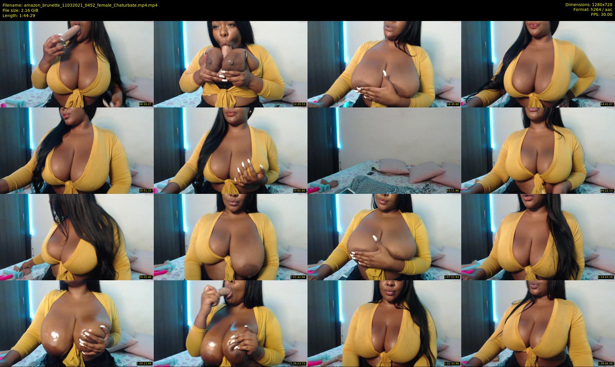 amazon_brunette — 105 minute Chaturbate female cam show recording, 720p, Mar 11, 2021