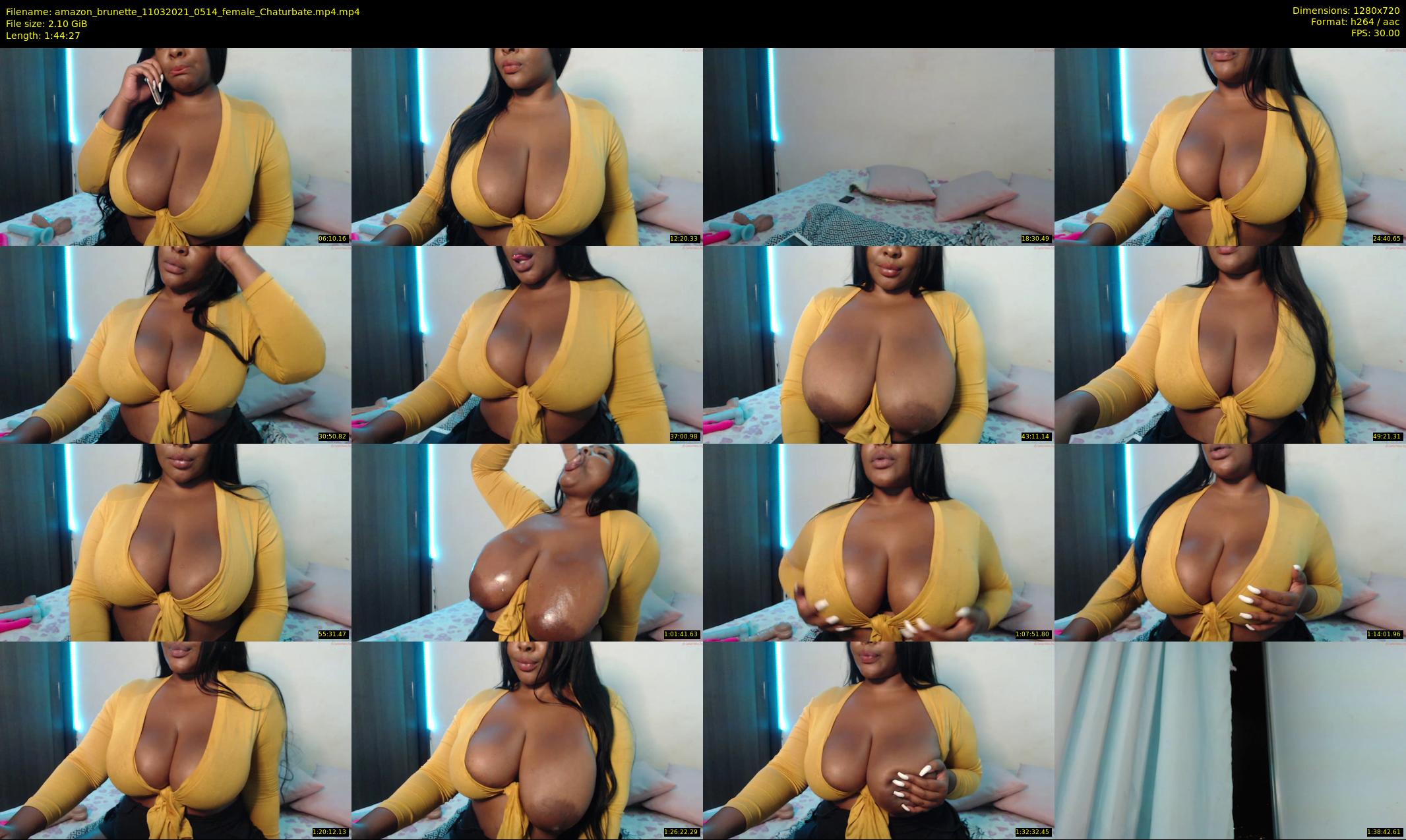 amazon_brunette — 105 minute Chaturbate female cam show recording, 720p, Mar 11, 2021