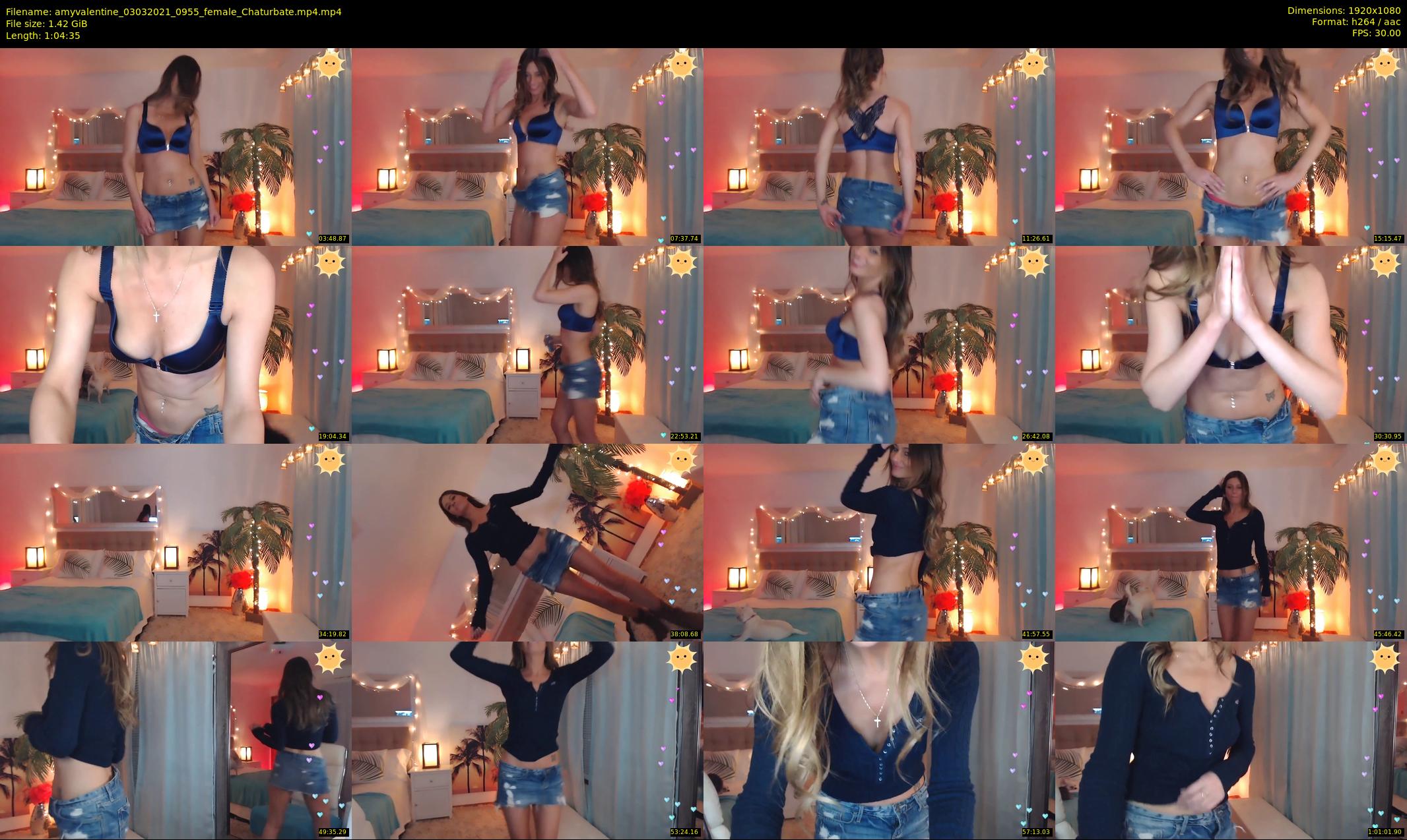 amyvalentine — 65 minute Chaturbate female cam show recording, 1080p, Mar 3, 2021