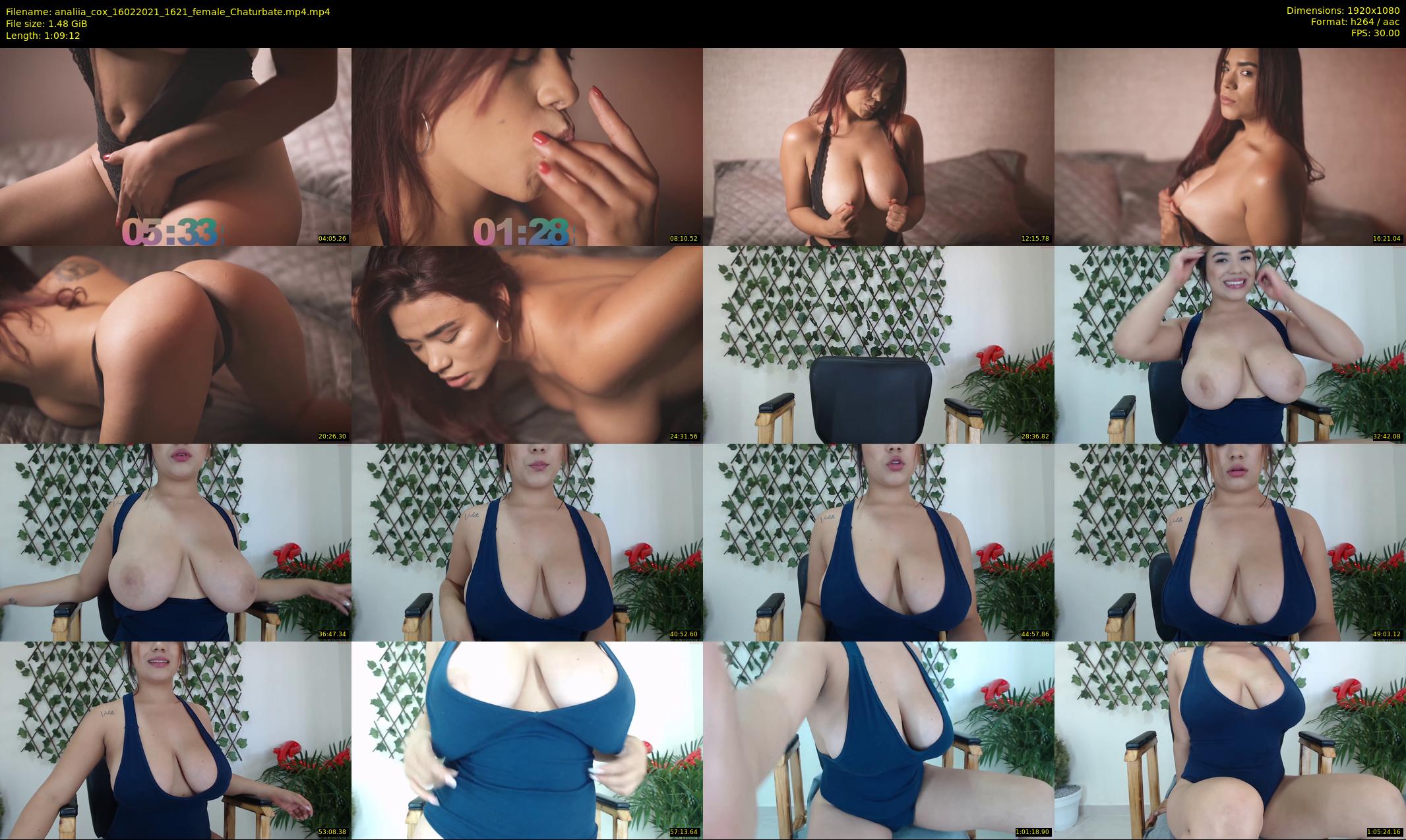 analiia_cox — 70 minute Chaturbate female cam show recording, 1080p, Feb 16, 2021