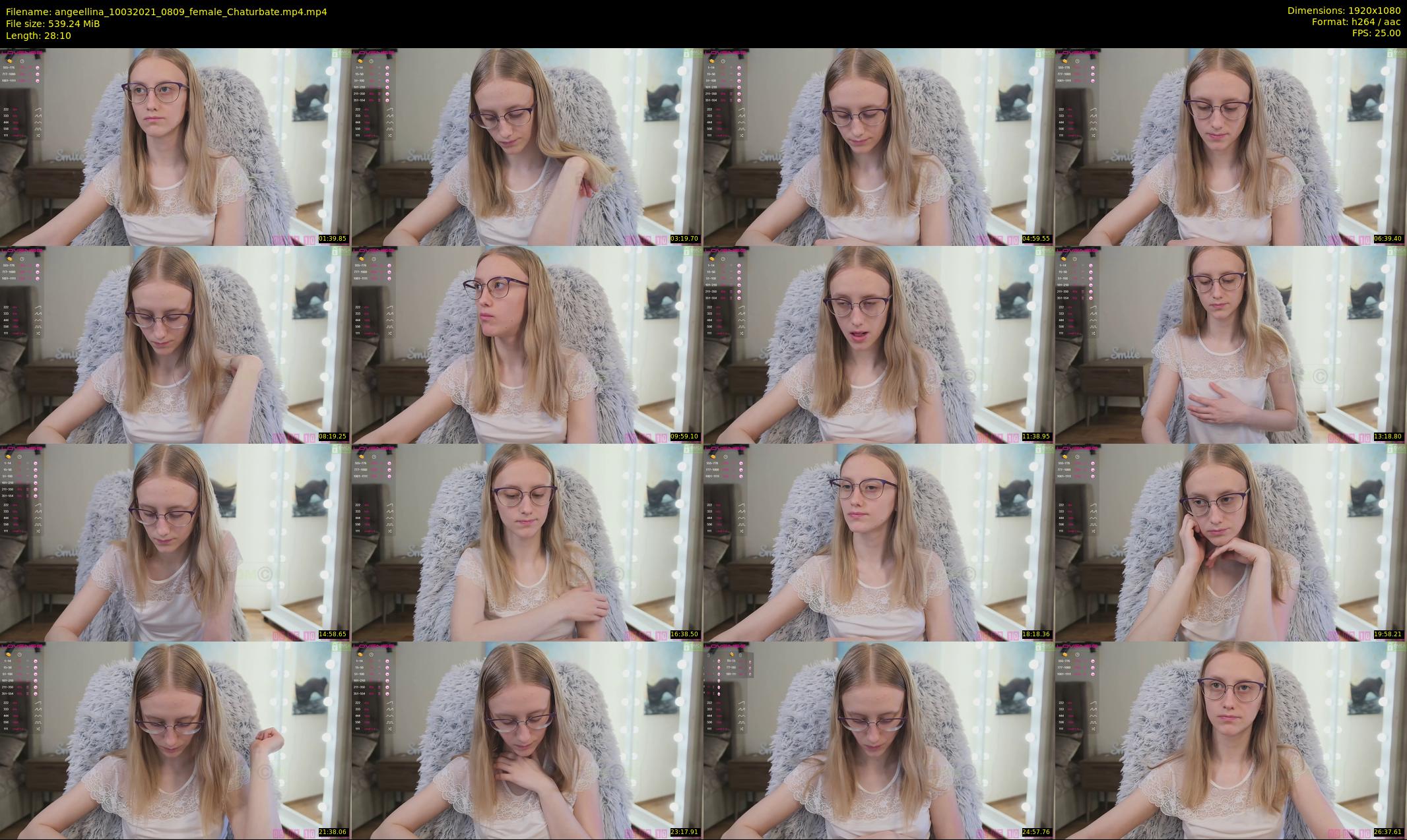 angeellina — 29 minute Chaturbate female cam show recording, 1080p, Mar 10, 2021