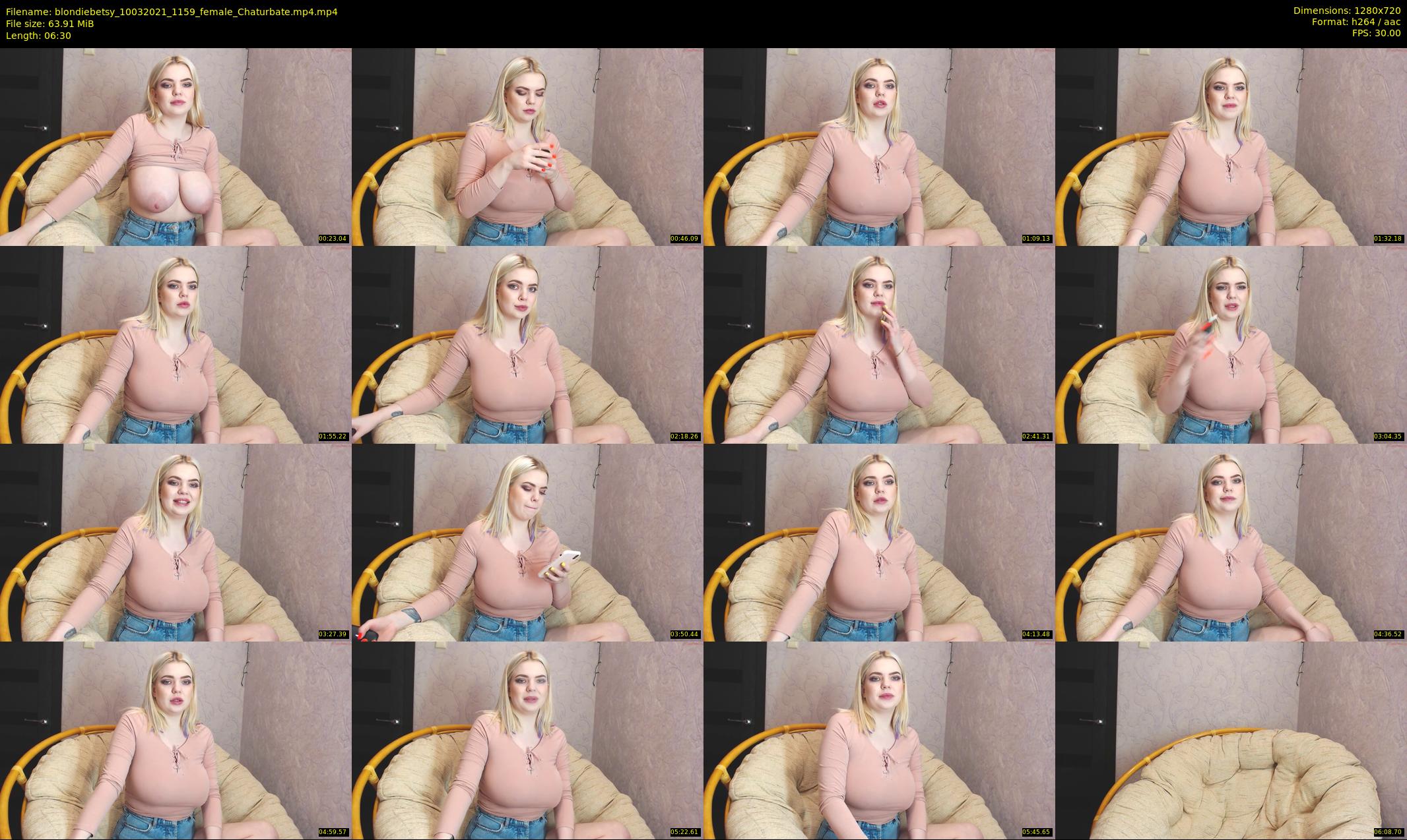 blondiebetsy — 7 minute Chaturbate female cam show recording, 720p, Mar 10, 2021