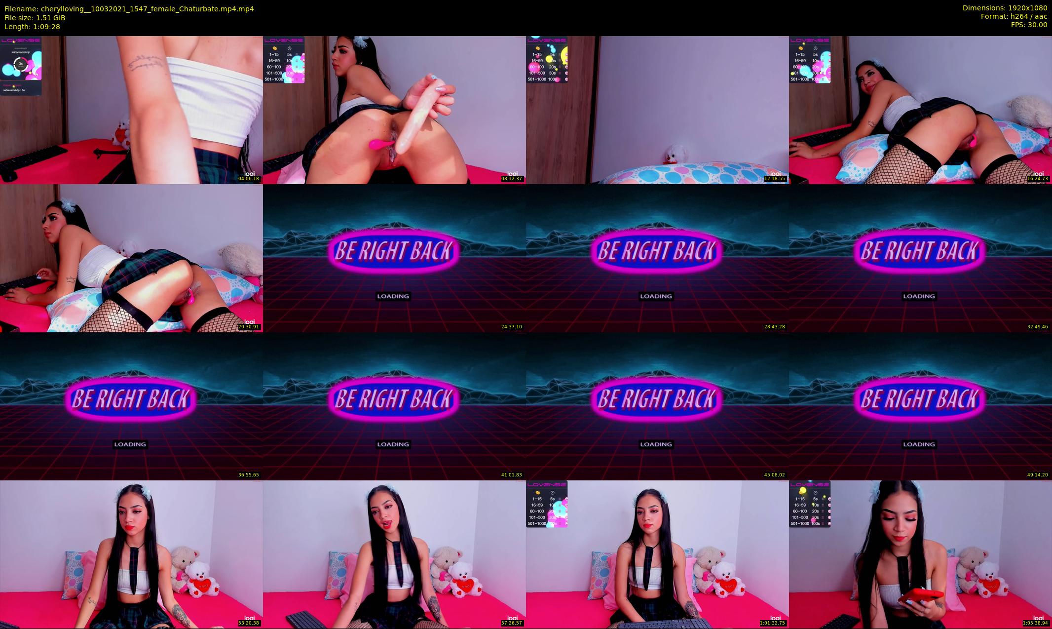 cherylloving_ — 70 minute Chaturbate female cam show recording, 1080p, Mar 10, 2021