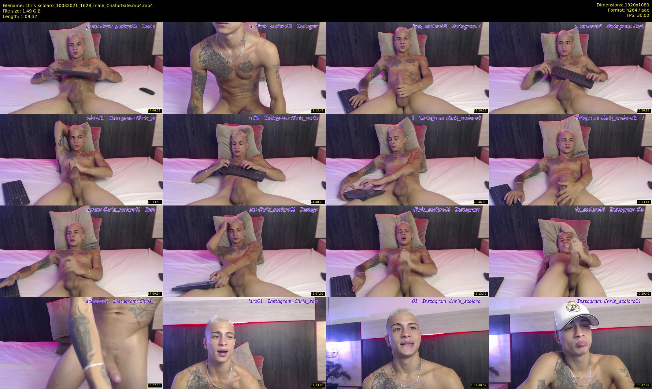 chris_scolaro — 70 minute Chaturbate male cam show recording, 1080p, Mar 10, 2021