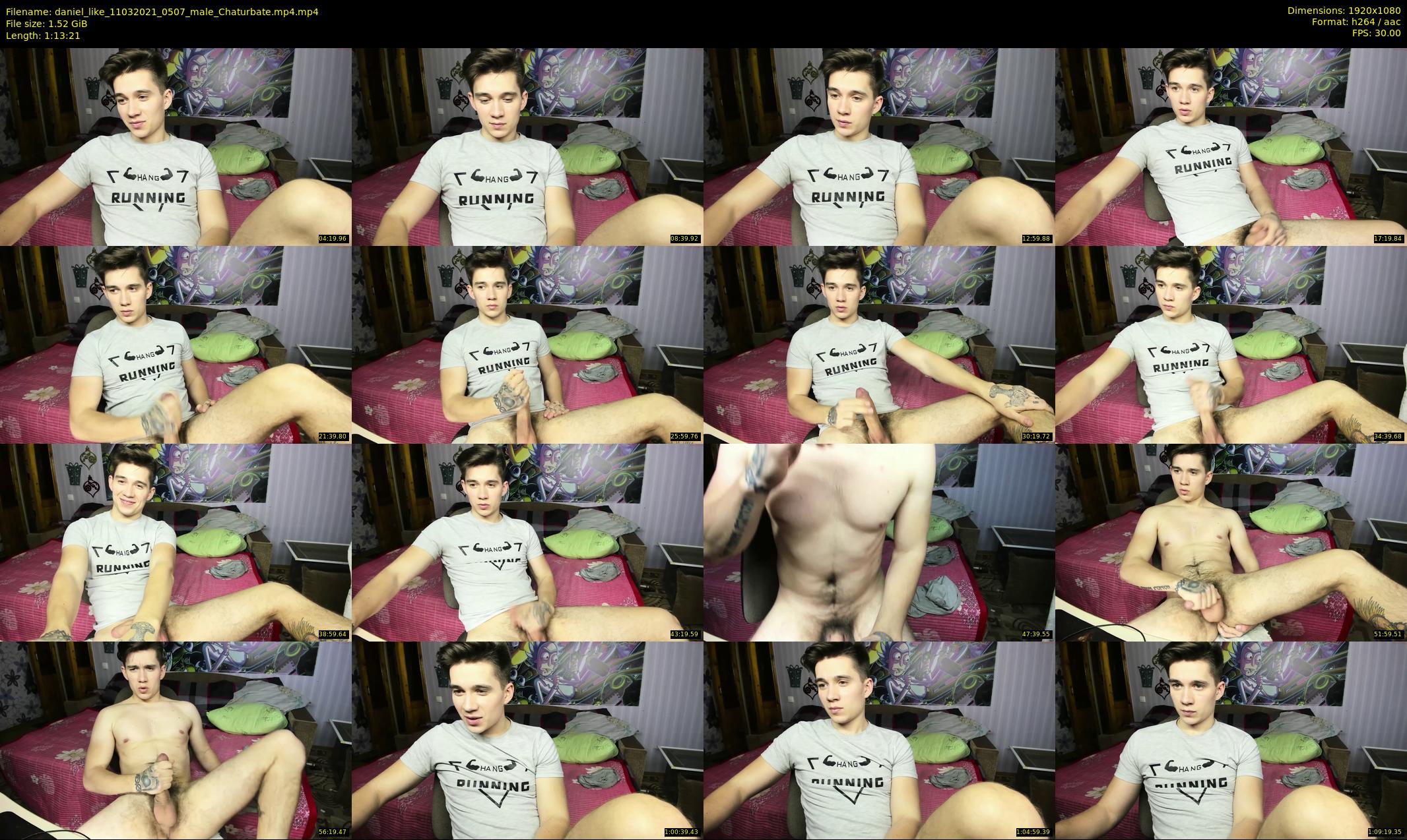 daniel_like — 74 minute Chaturbate male cam show recording, 1080p, Mar 11, 2021