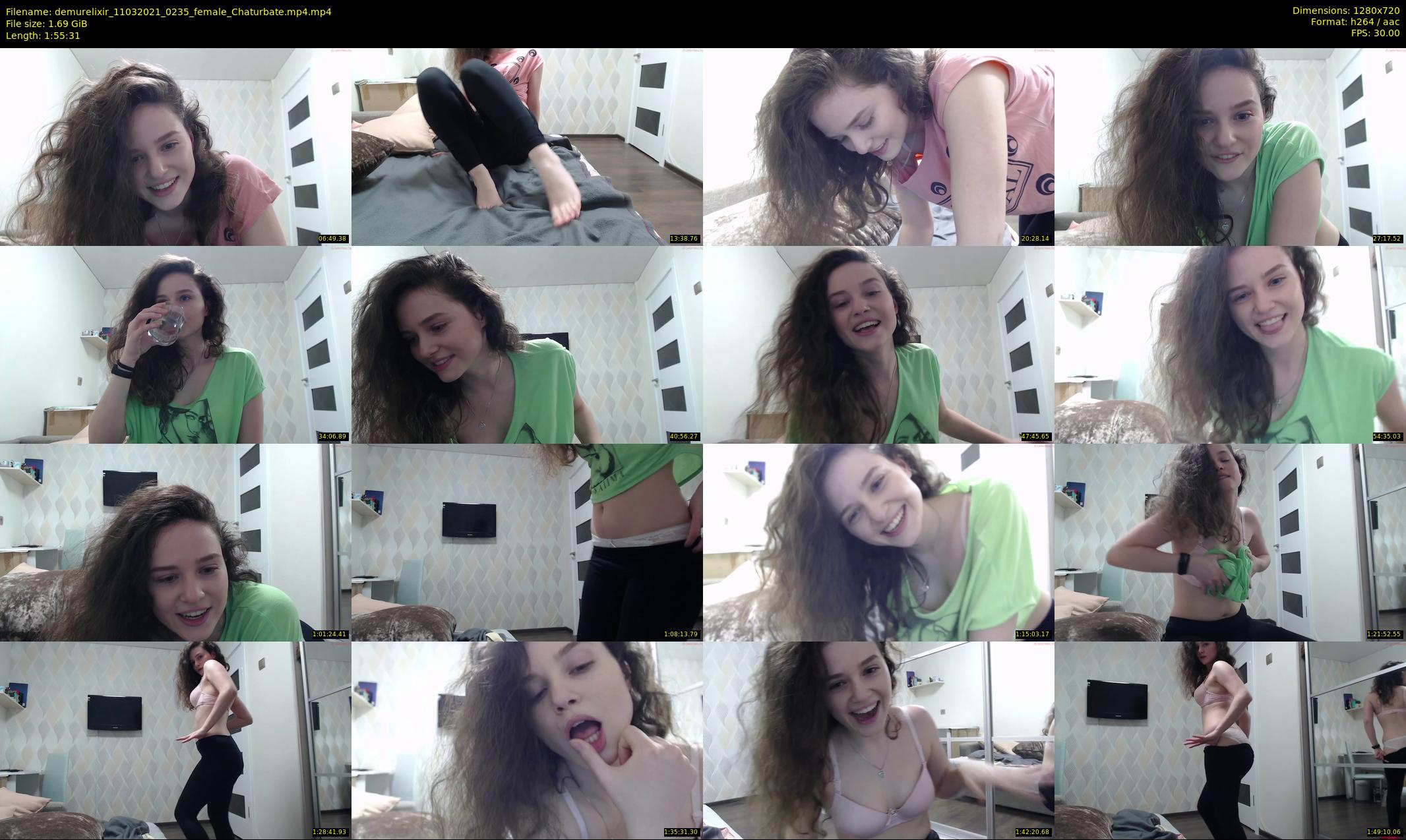 demurelixir — 116 minute Chaturbate female cam show recording, 720p, Mar 11, 2021