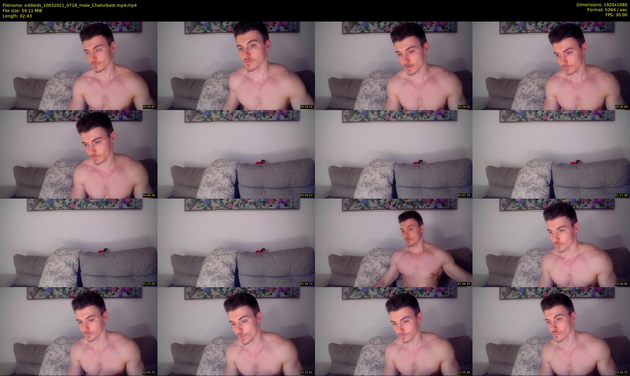 eddieds — 3 minute Chaturbate male cam show recording, 1080p, Mar 10, 2021