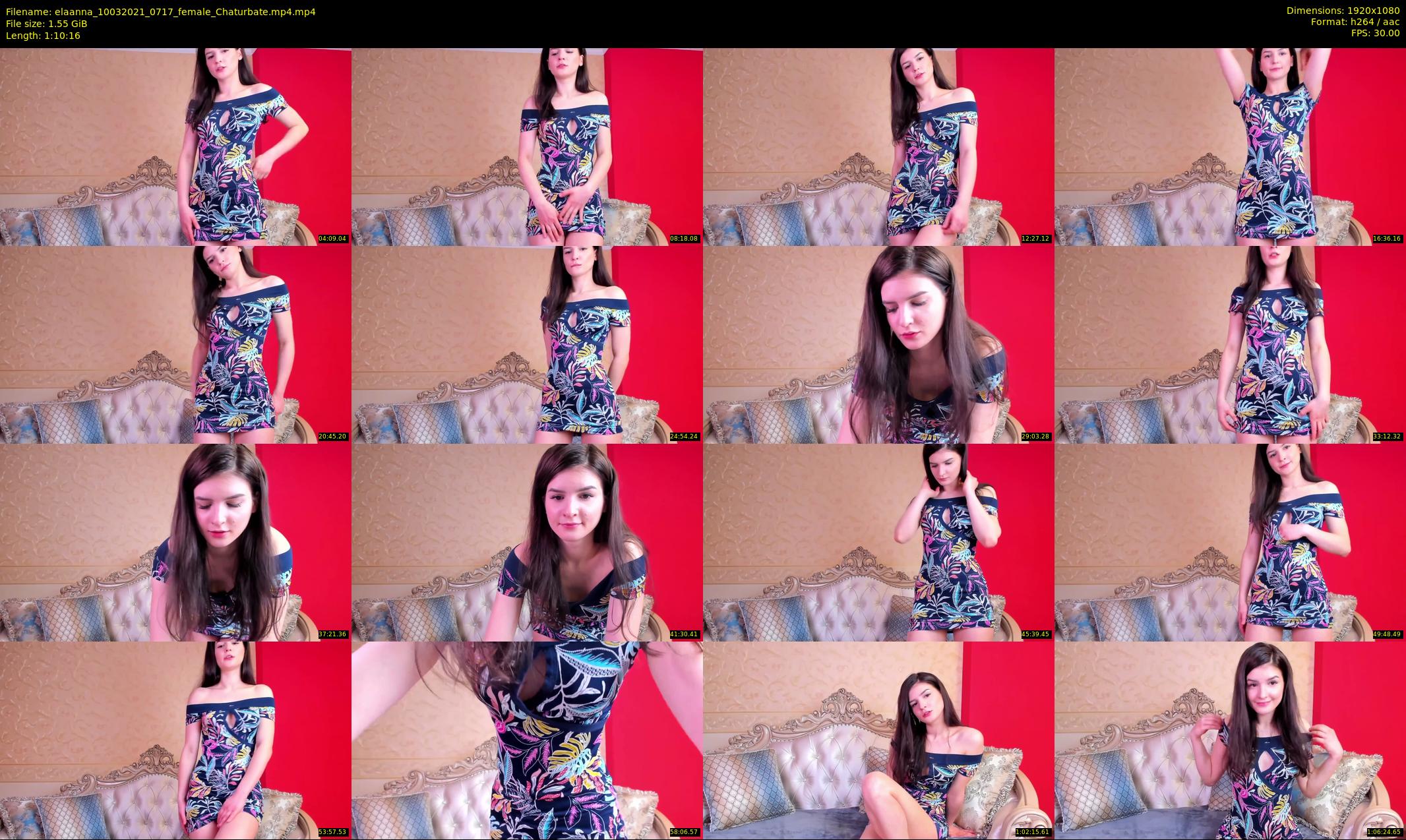 elaanna — 71 minute Chaturbate female cam show recording, 1080p, Mar 10, 2021