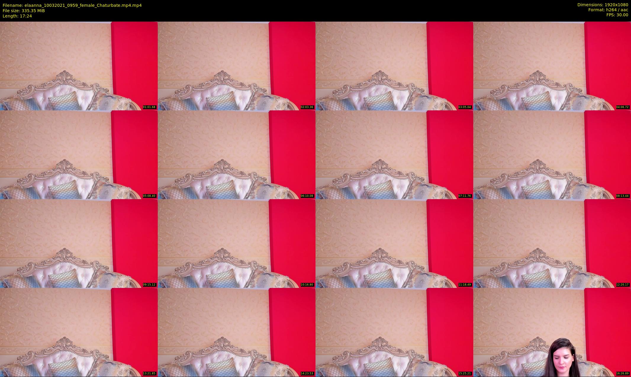 elaanna — 18 minute Chaturbate female cam show recording, 1080p, Mar 10, 2021