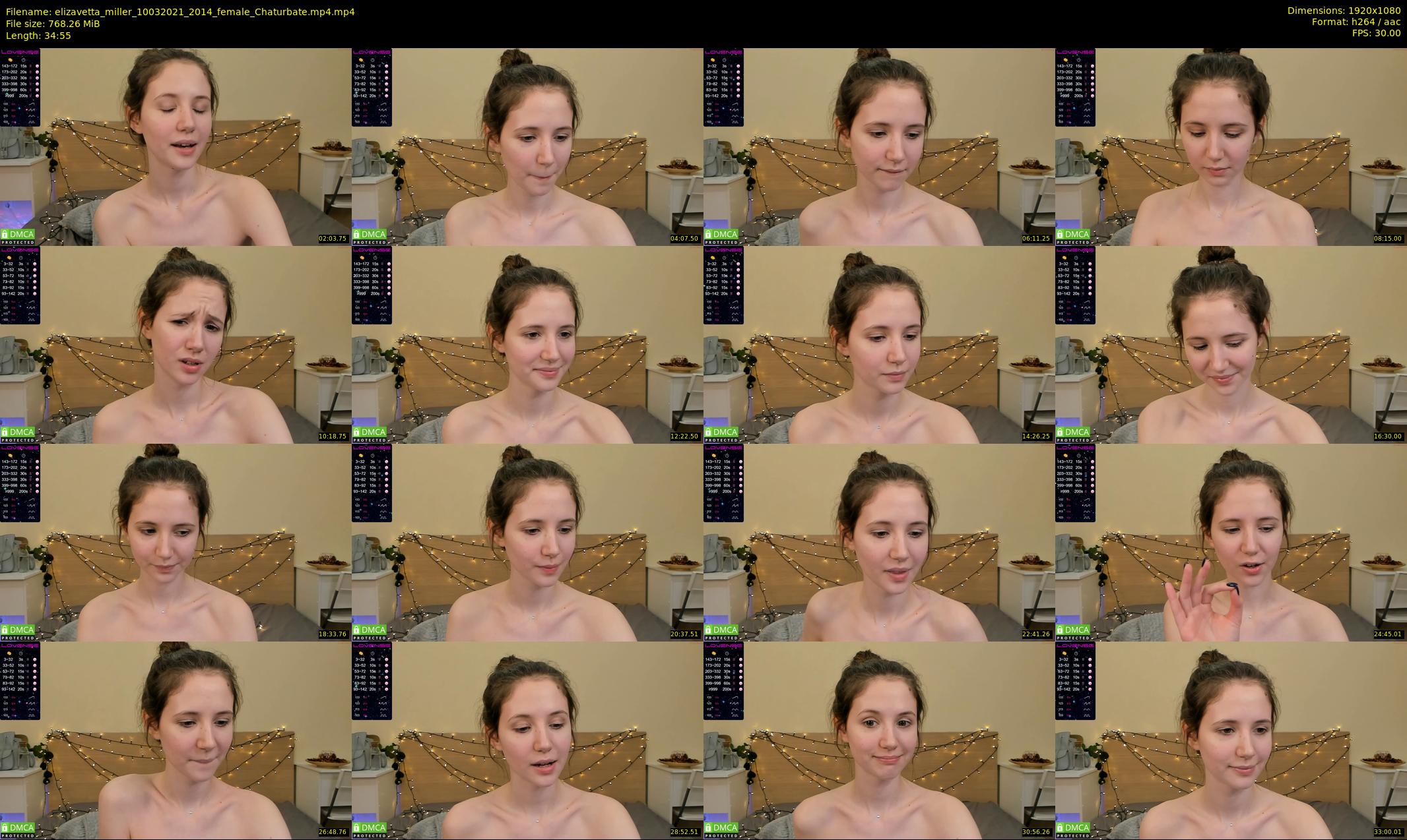 elizavetta_miller — 35 minute Chaturbate female cam show recording, 1080p, Mar 10, 2021