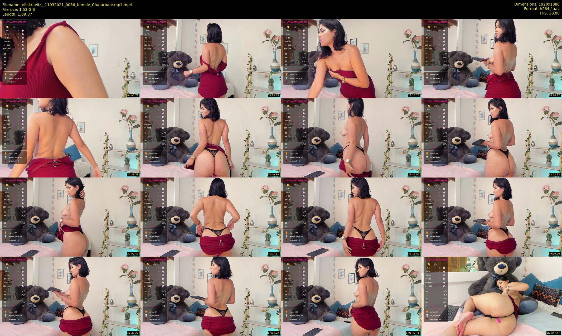 ellakravitz_ — 70 minute Chaturbate female cam show recording, 1080p, Mar 11, 2021