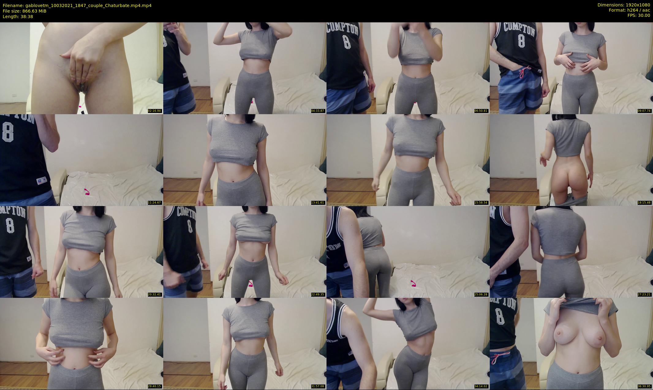 gablovetm — 39 minute Chaturbate couple cam show recording, 1080p, Mar 10, 2021