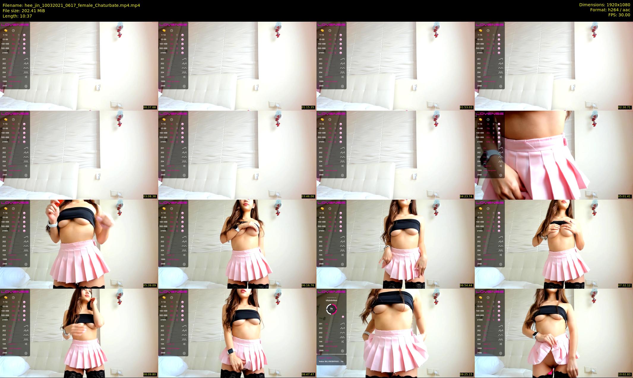 hee_jin — 11 minute Chaturbate female cam show recording, 1080p, Mar 10, 2021