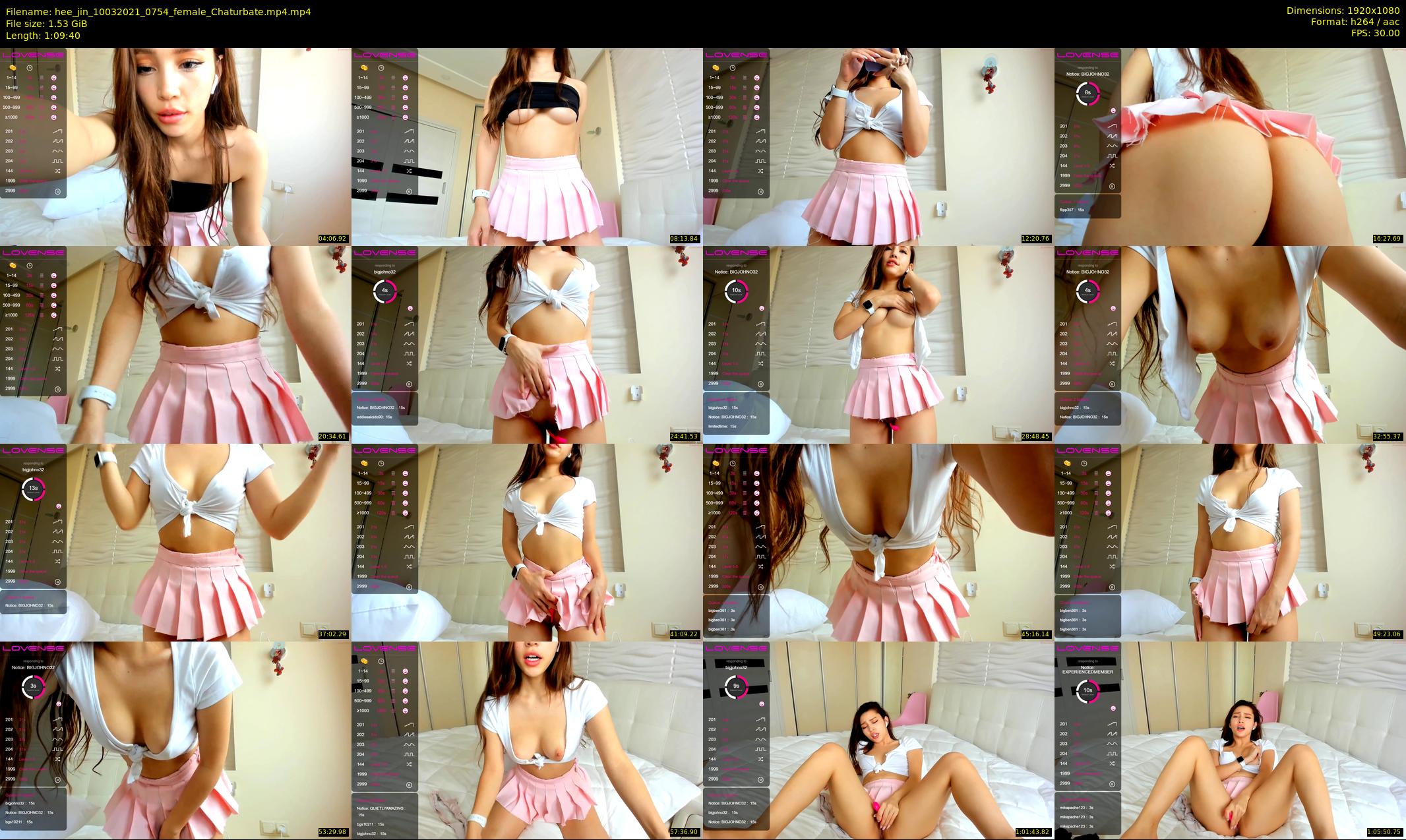 hee_jin — 70 minute Chaturbate female cam show recording, 1080p, Mar 10, 2021