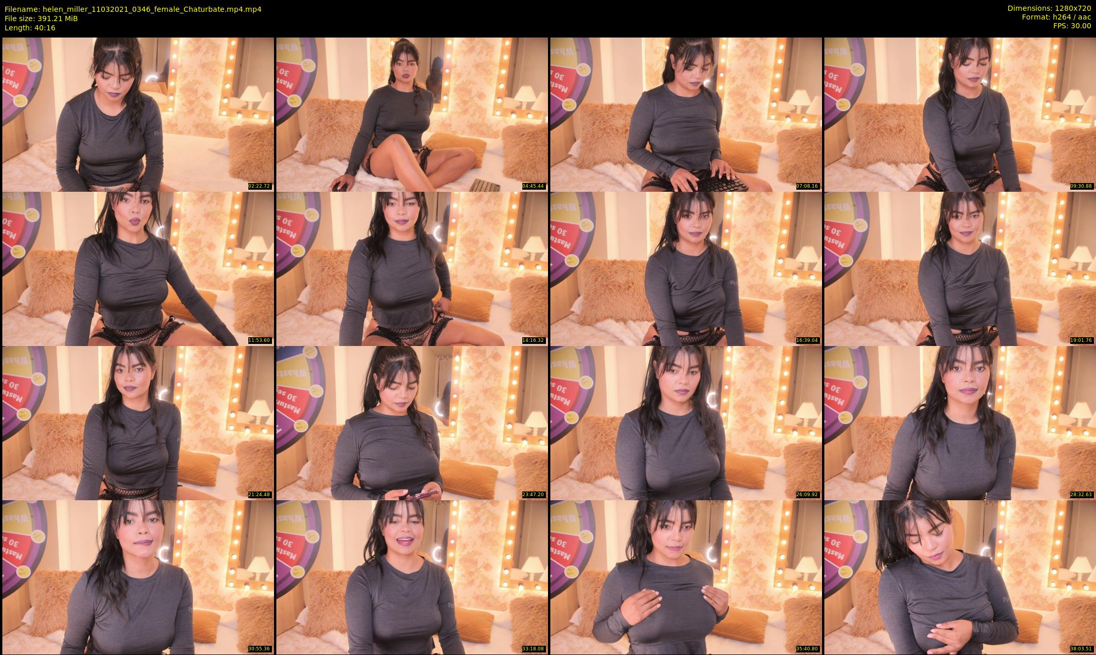 helen_miller — 41 minute Chaturbate female cam show recording, 720p, Mar 11, 2021