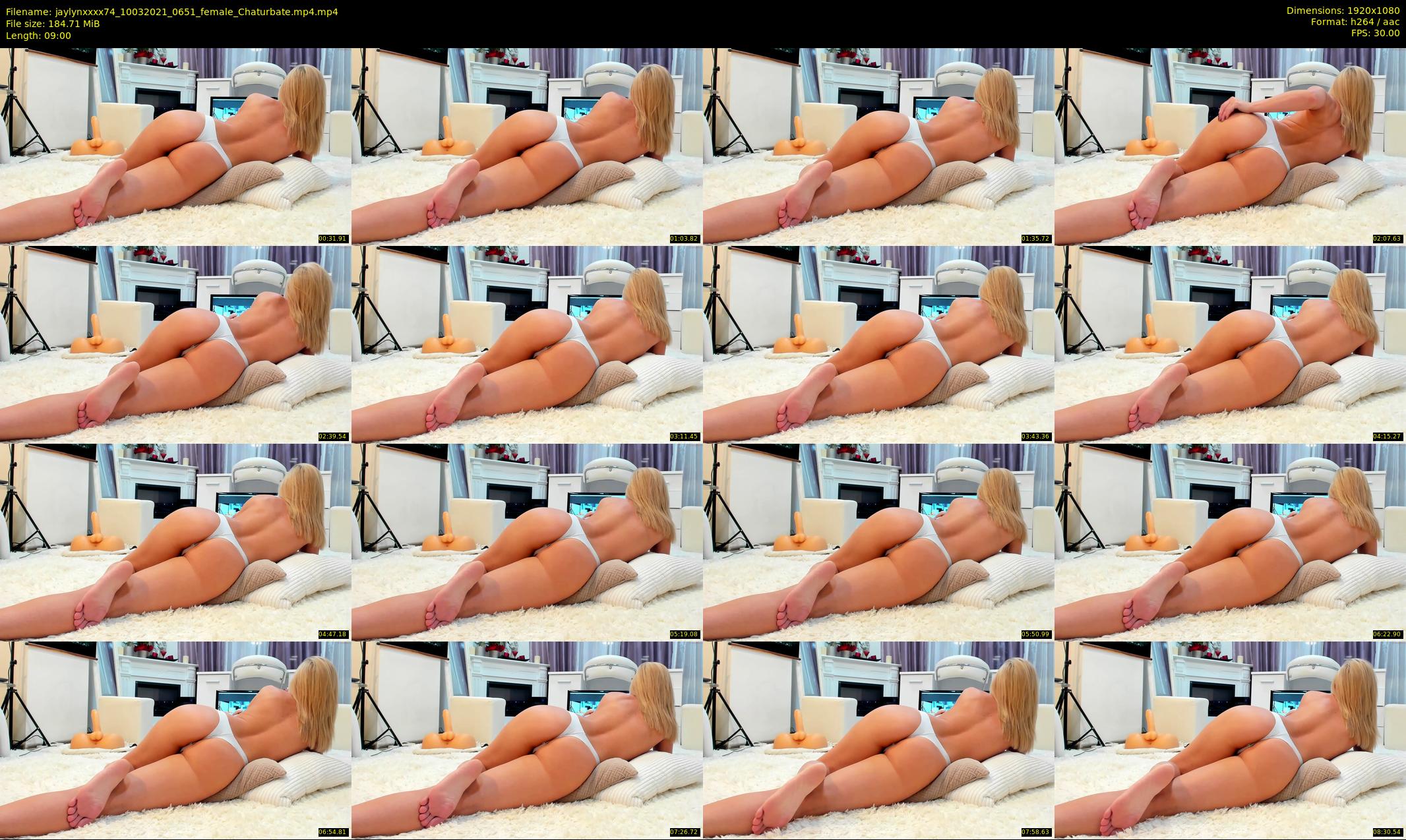 jaylynxxxx74 — 9 minute Chaturbate female cam show recording, 1080p, Mar 10, 2021