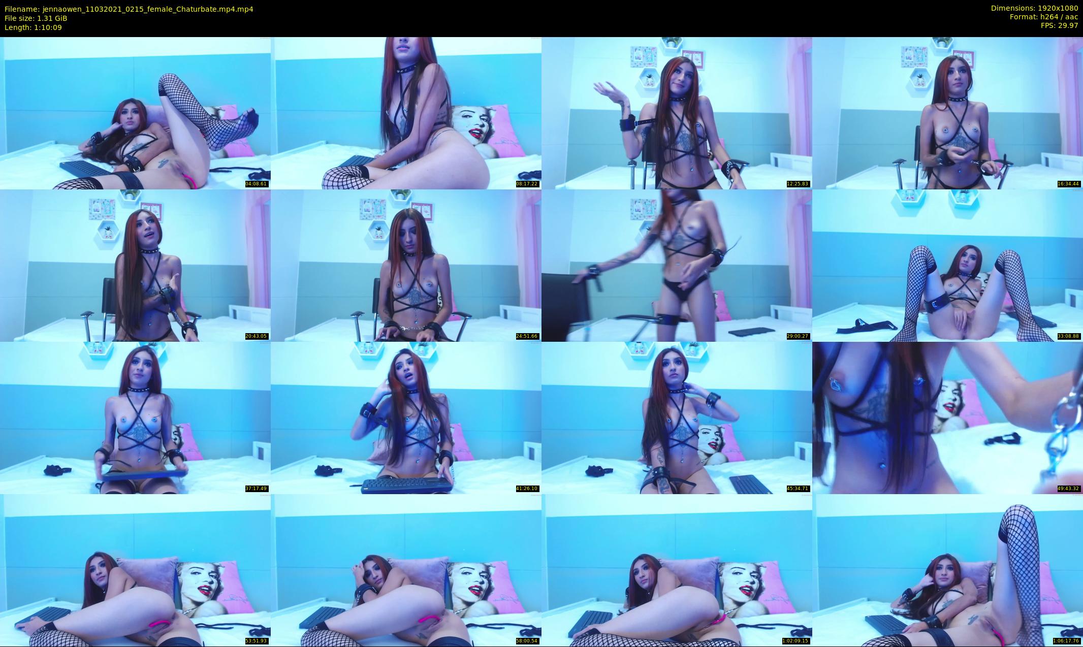 jennaowen — 71 minute Chaturbate female cam show recording, 1080p, Mar 11, 2021