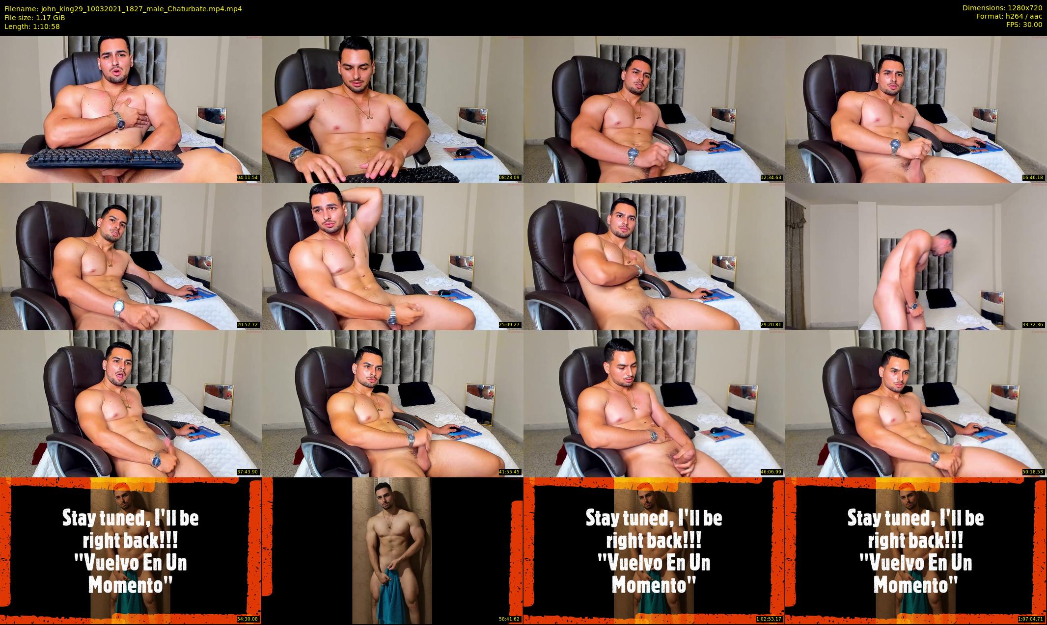 john_king29 — 71 minute Chaturbate male cam show recording, 720p, Mar 10, 2021