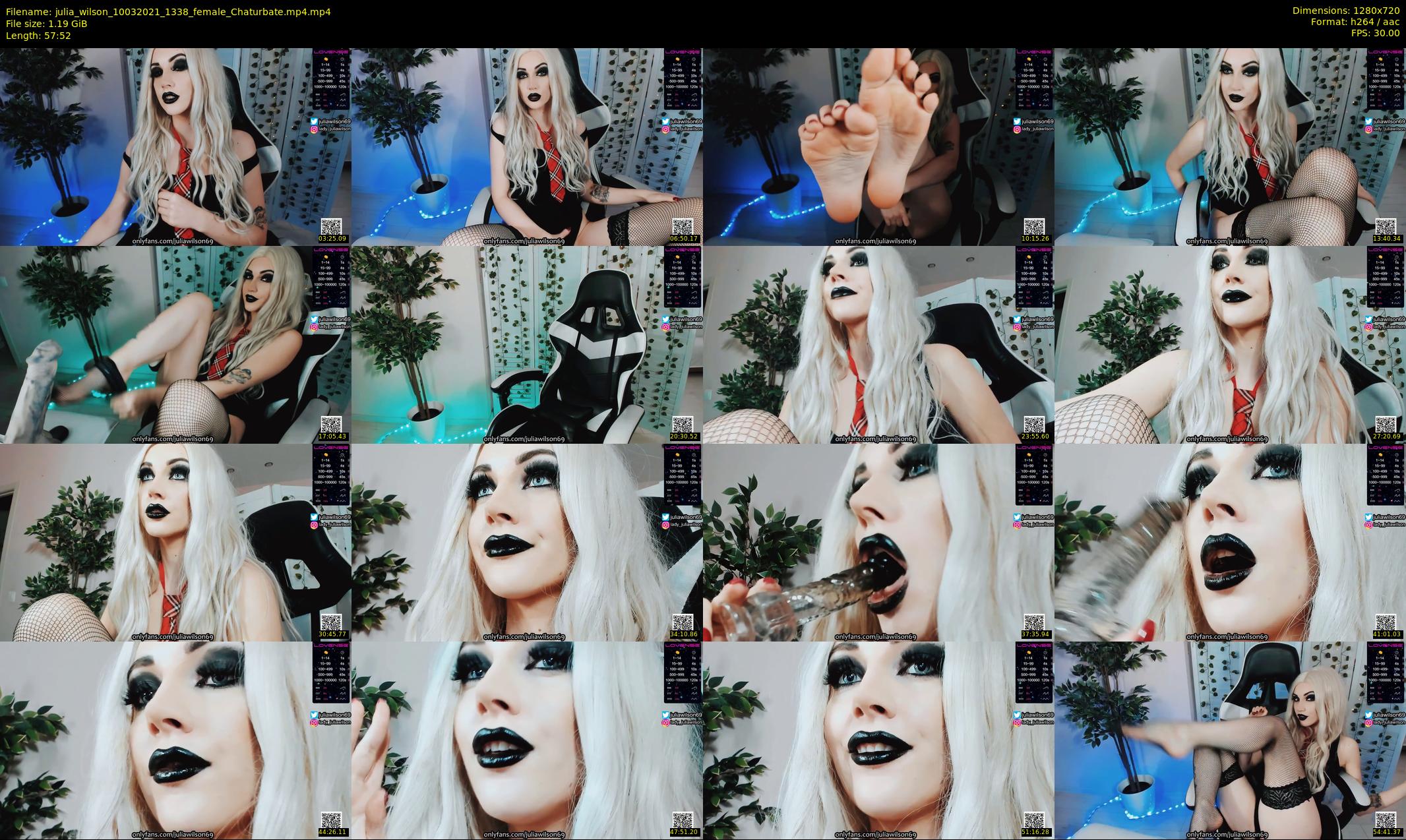 julia_wilson — 58 minute Chaturbate female cam show recording, 720p, Mar 10, 2021