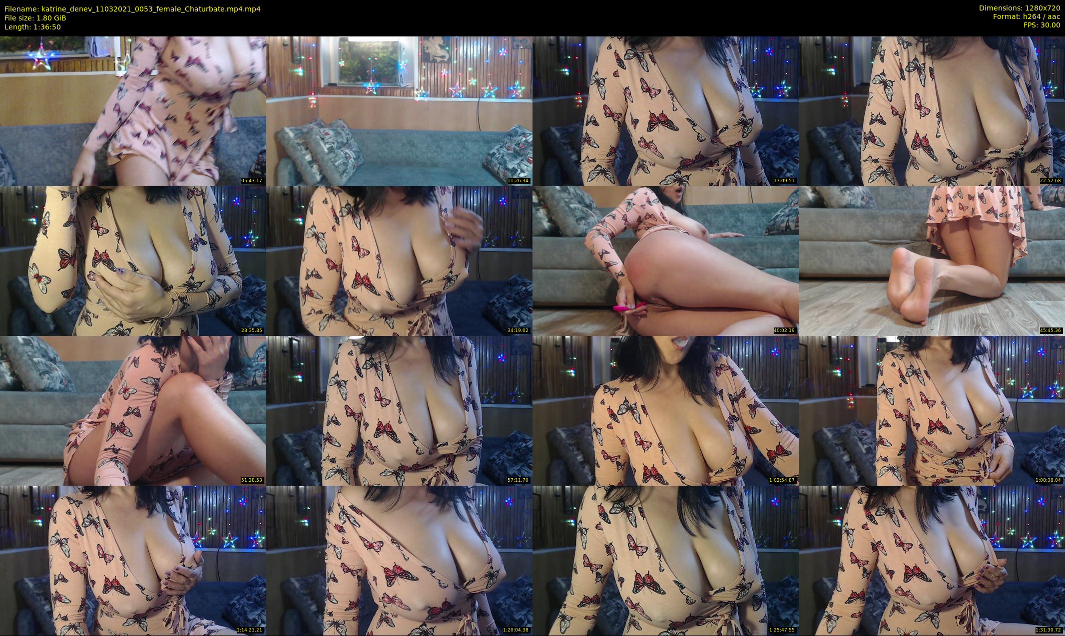 katrine_denev — 97 minute Chaturbate female cam show recording, 720p, Mar 11, 2021