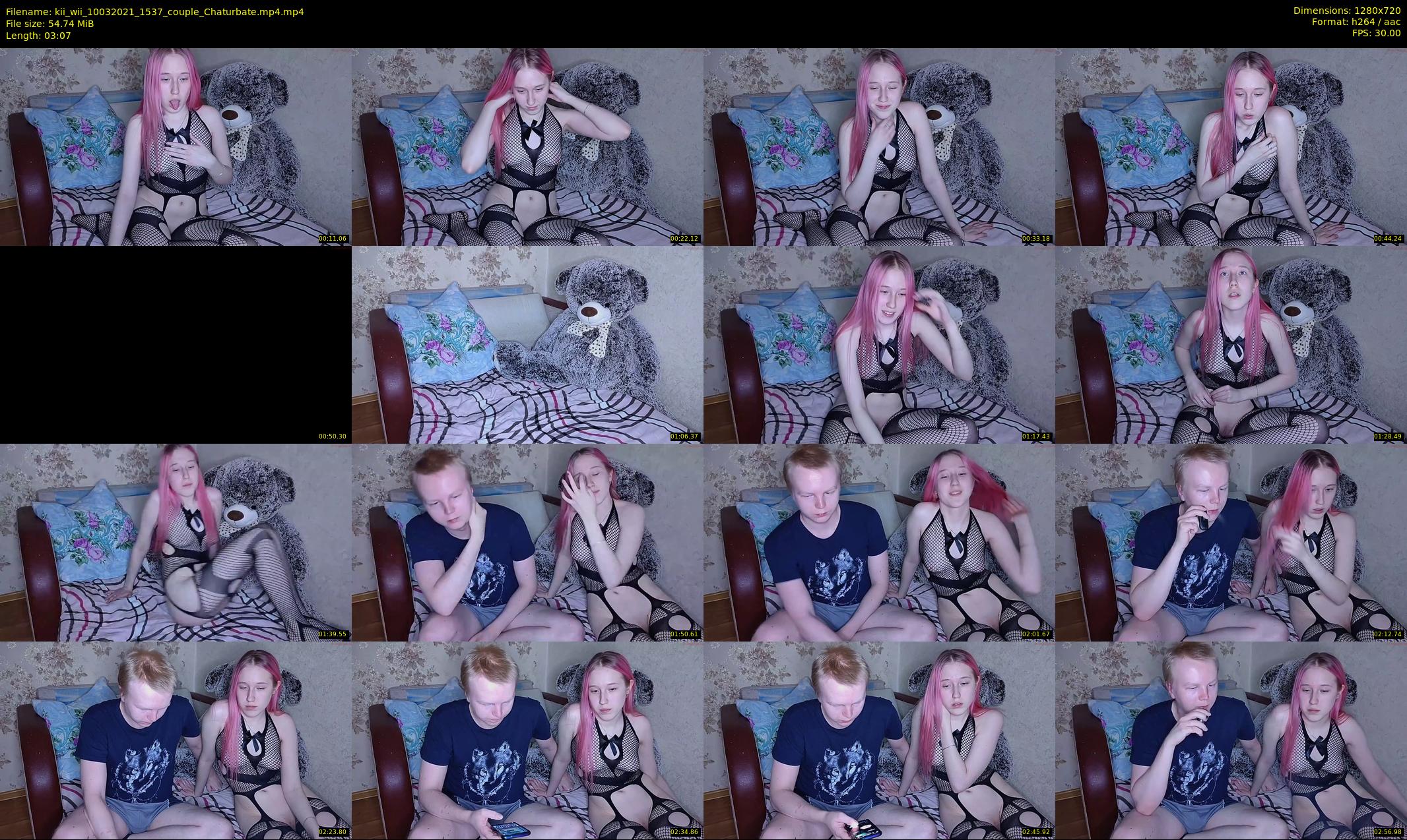 kii_wii — 4 minute Chaturbate couple cam show recording, 720p, Mar 10, 2021