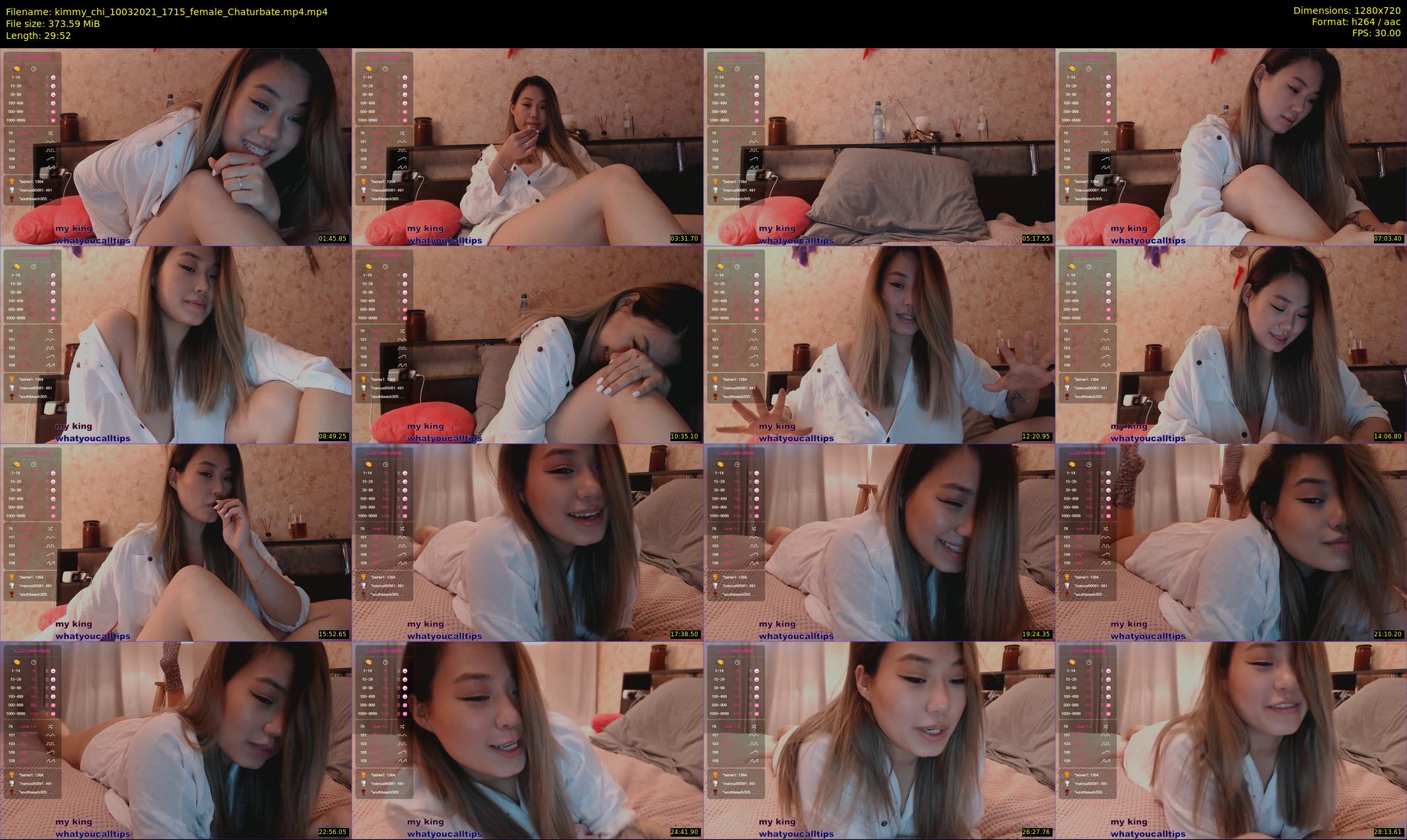 kimmy_chi — 30 minute Chaturbate female cam show recording, 720p, Mar 10, 2021