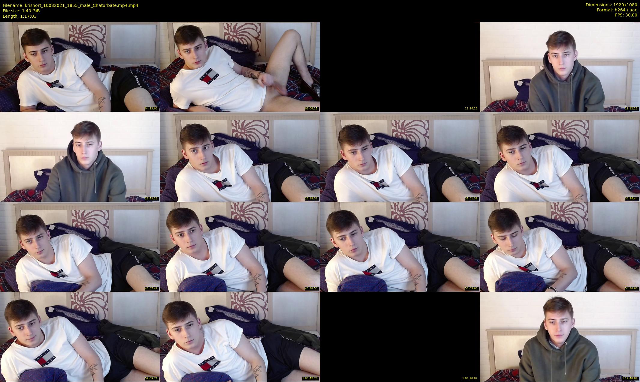 krishort — 78 minute Chaturbate male cam show recording, 1080p, Mar 10, 2021