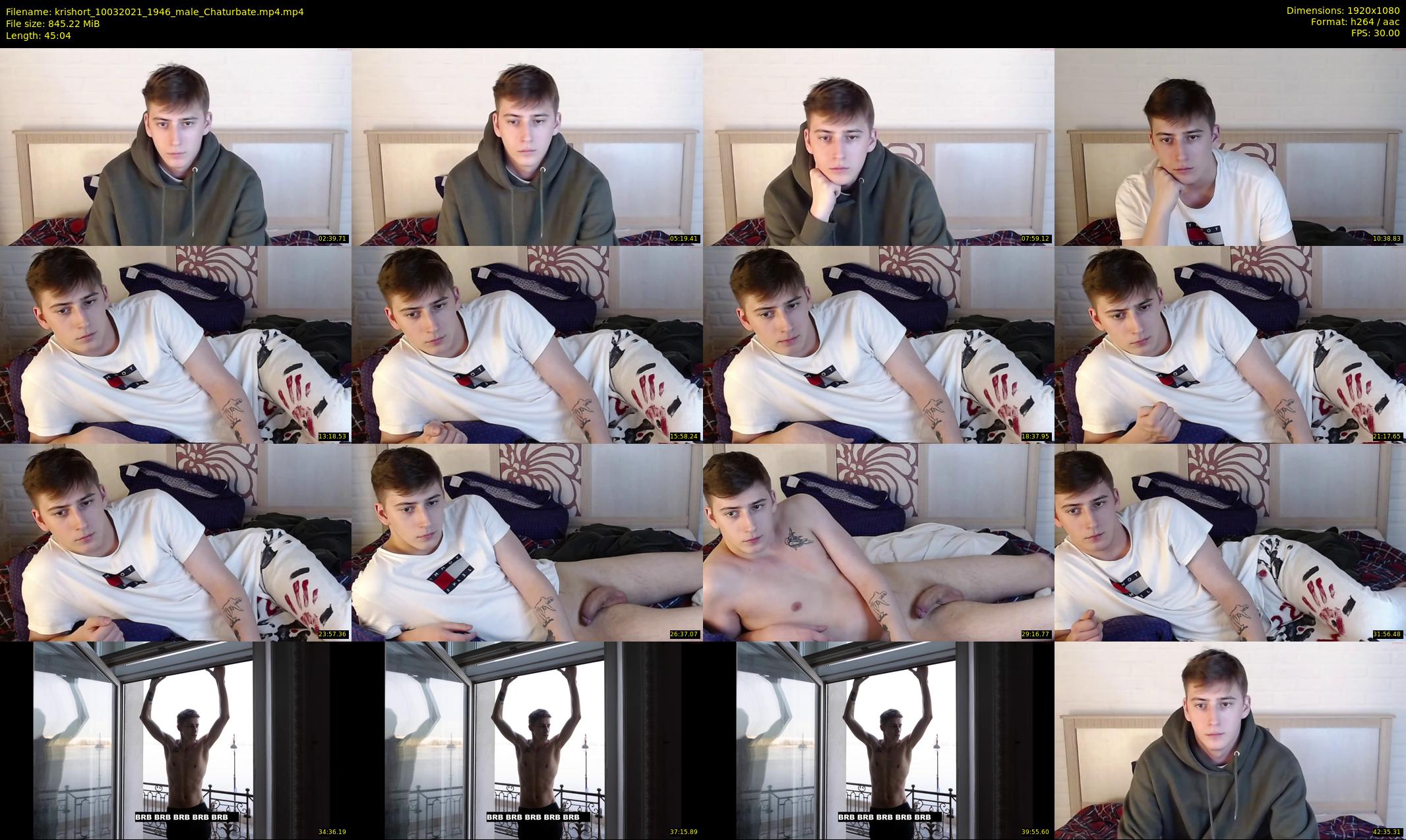 krishort — 46 minute Chaturbate male cam show recording, 1080p, Mar 10, 2021