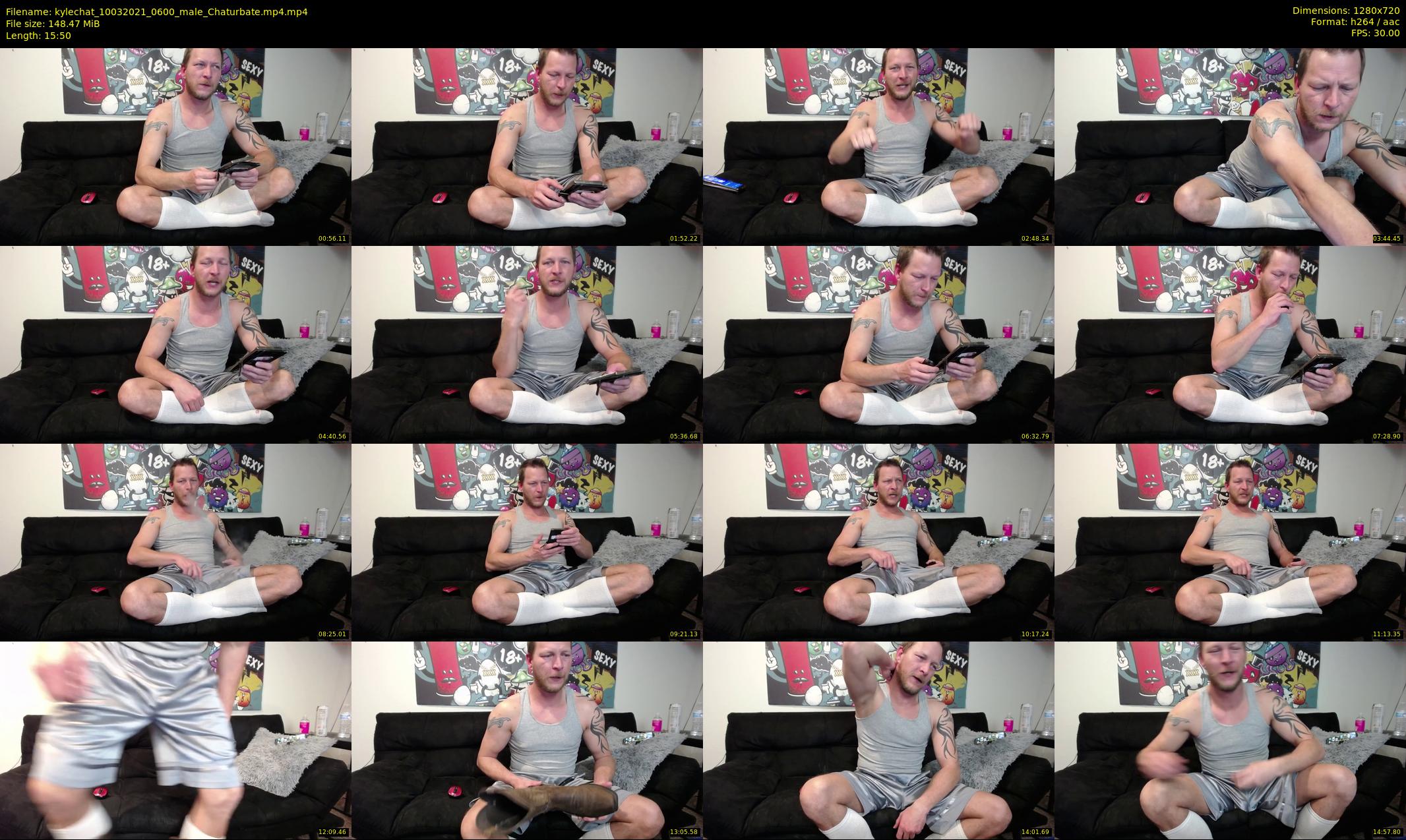 kylechat — 16 minute Chaturbate male cam show recording, 720p, Mar 10, 2021