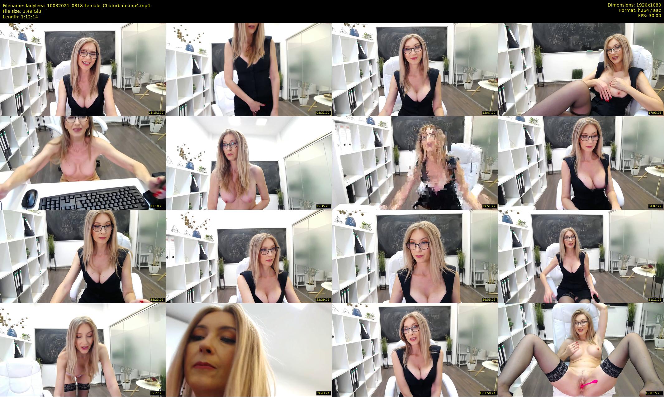 ladyleea — 73 minute Chaturbate female cam show recording, 1080p, Mar 10, 2021
