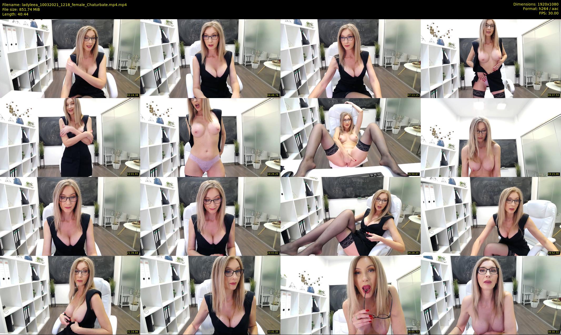 ladyleea — 41 minute Chaturbate female cam show recording, 1080p, Mar 10, 2021