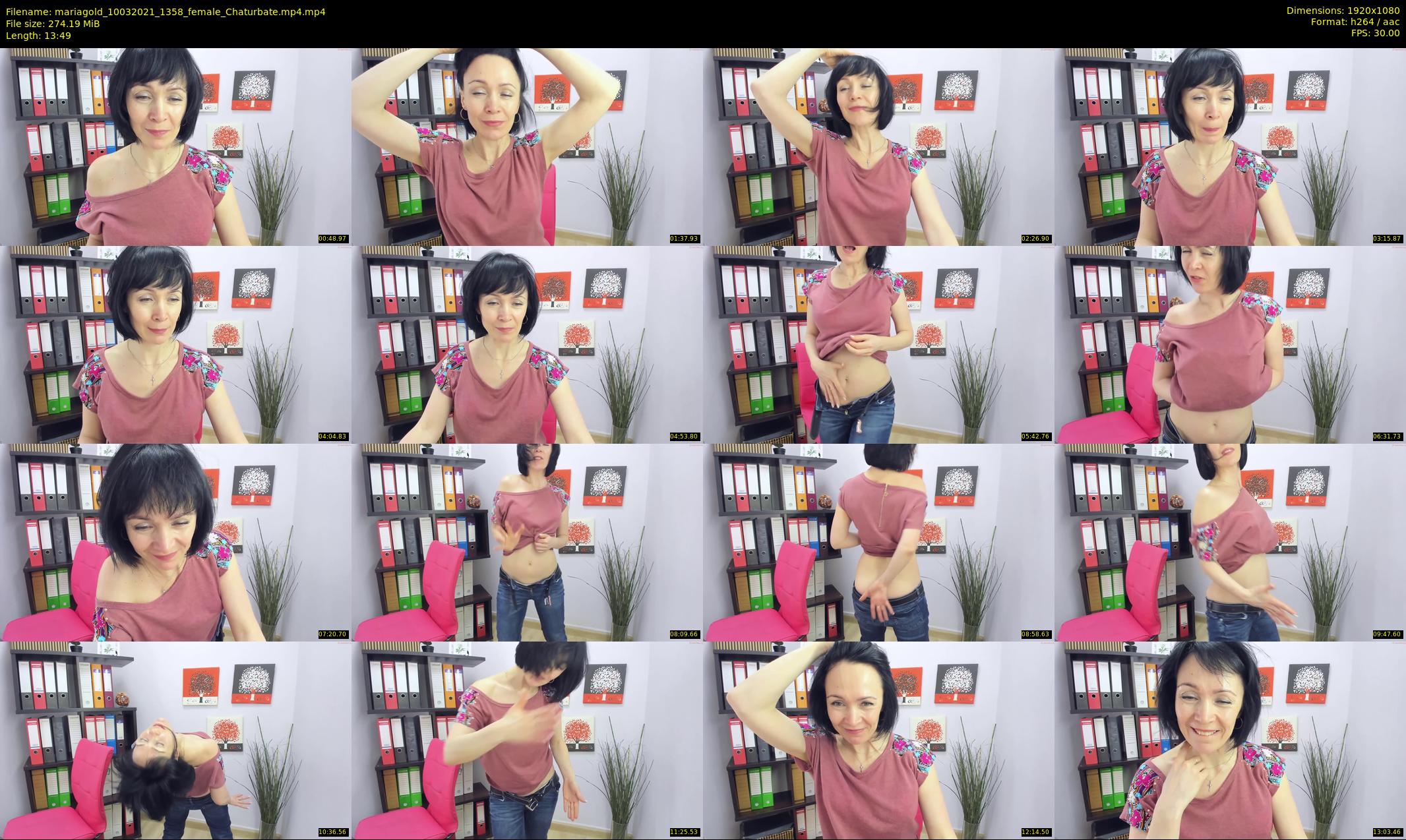 mariagold — 14 minute Chaturbate female cam show recording, 1080p, Mar 10, 2021