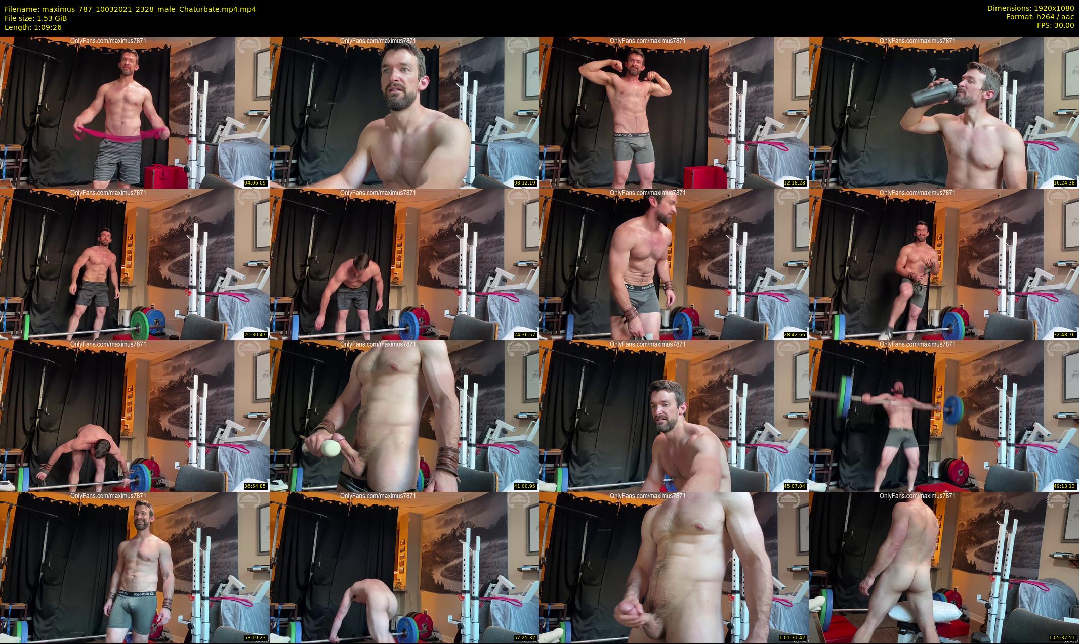maximus_787 — 70 minute Chaturbate male cam show recording, 1080p, Mar 10, 2021