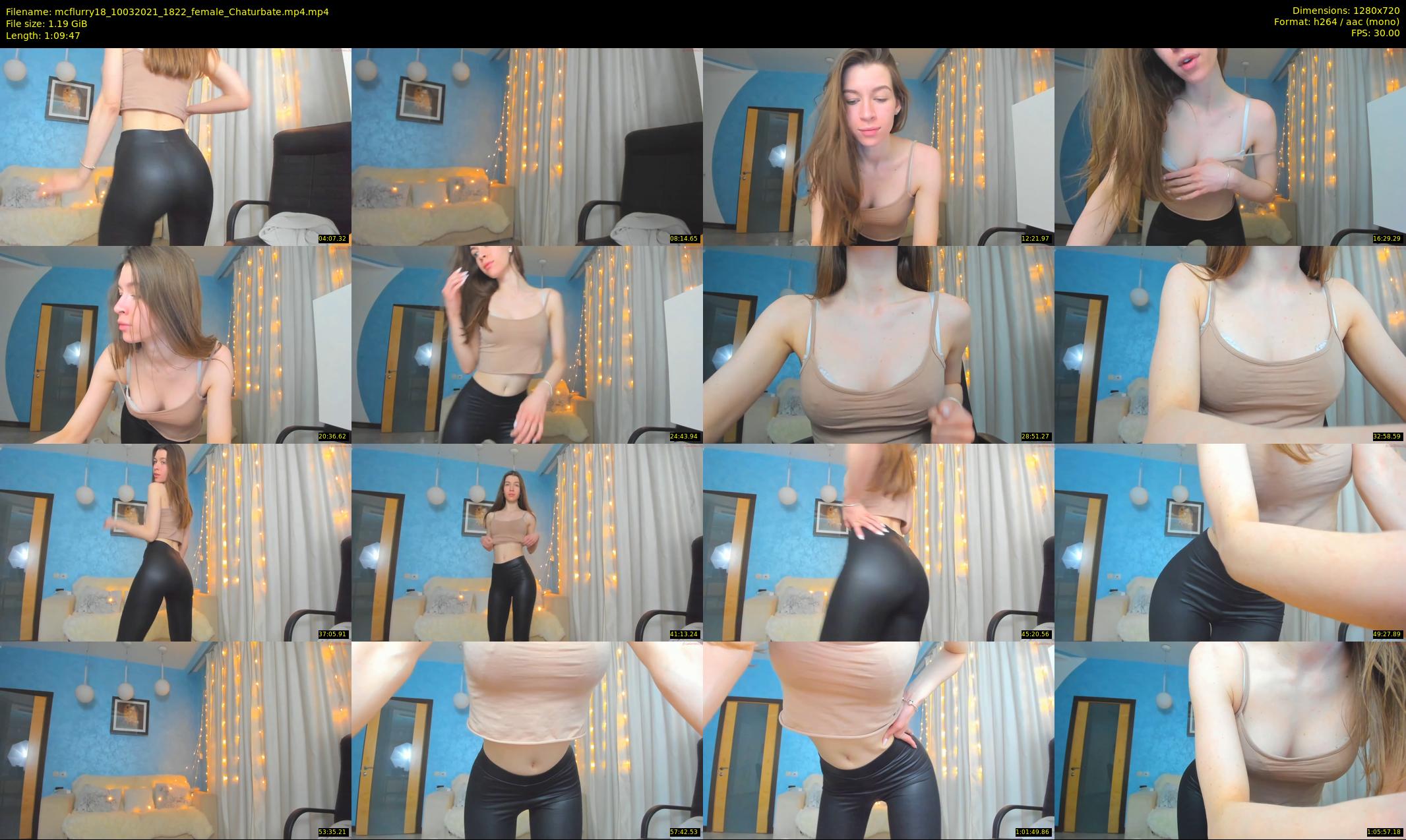 mcflurry18 — 70 minute Chaturbate female cam show recording, 720p, Mar 10, 2021