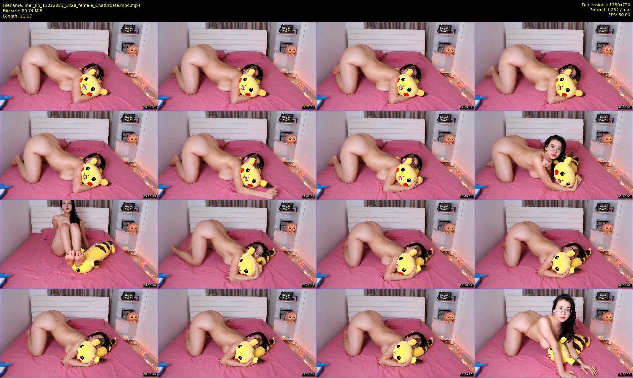 mei_tin — 12 minute Chaturbate female cam show recording, 720p, Feb 11, 2021