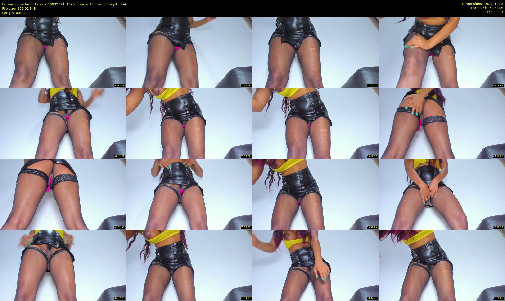 melania_browis — 10 minute Chaturbate female cam show recording, 1080p, Mar 10, 2021