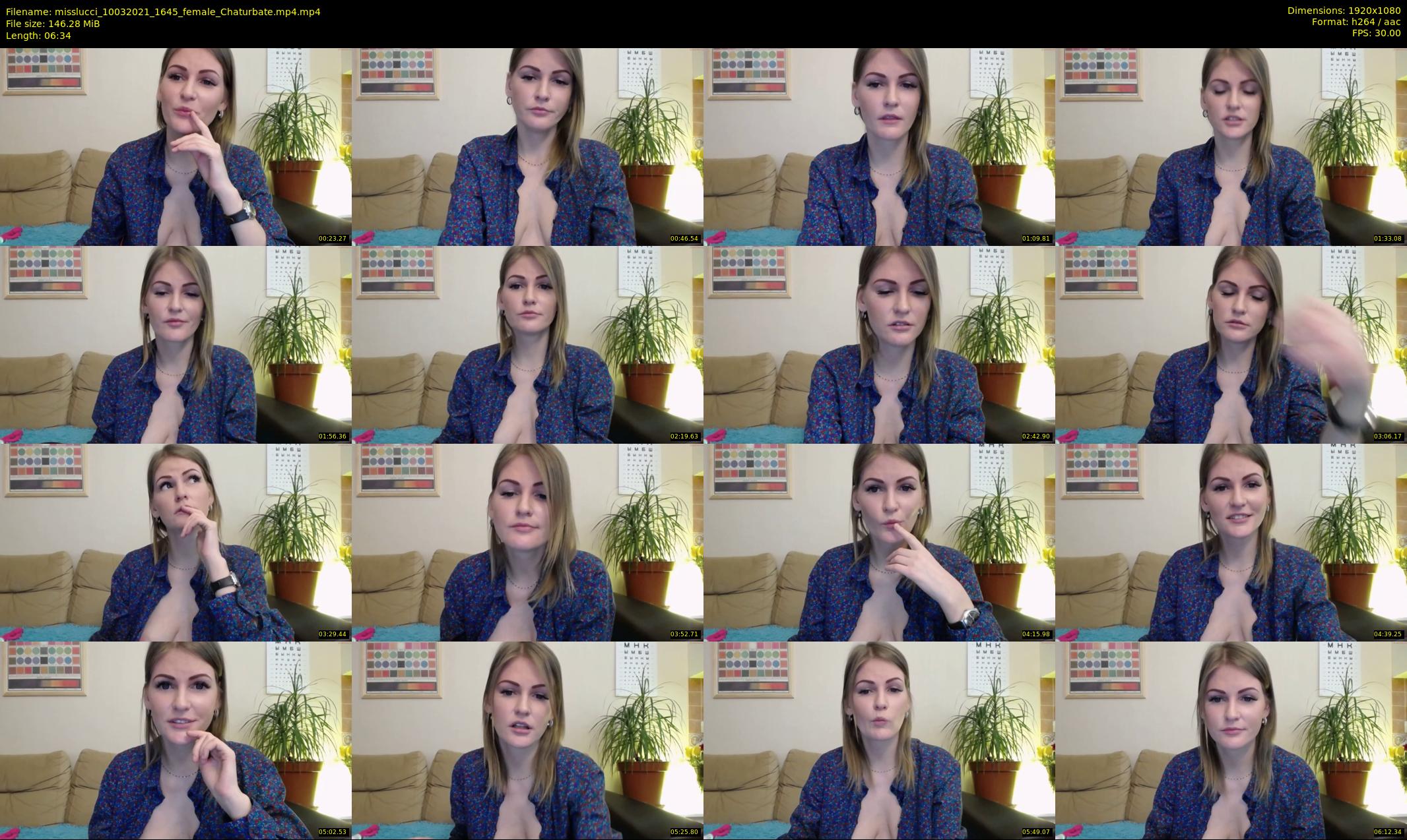 misslucci — 7 minute Chaturbate female cam show recording, 1080p, Mar 10, 2021