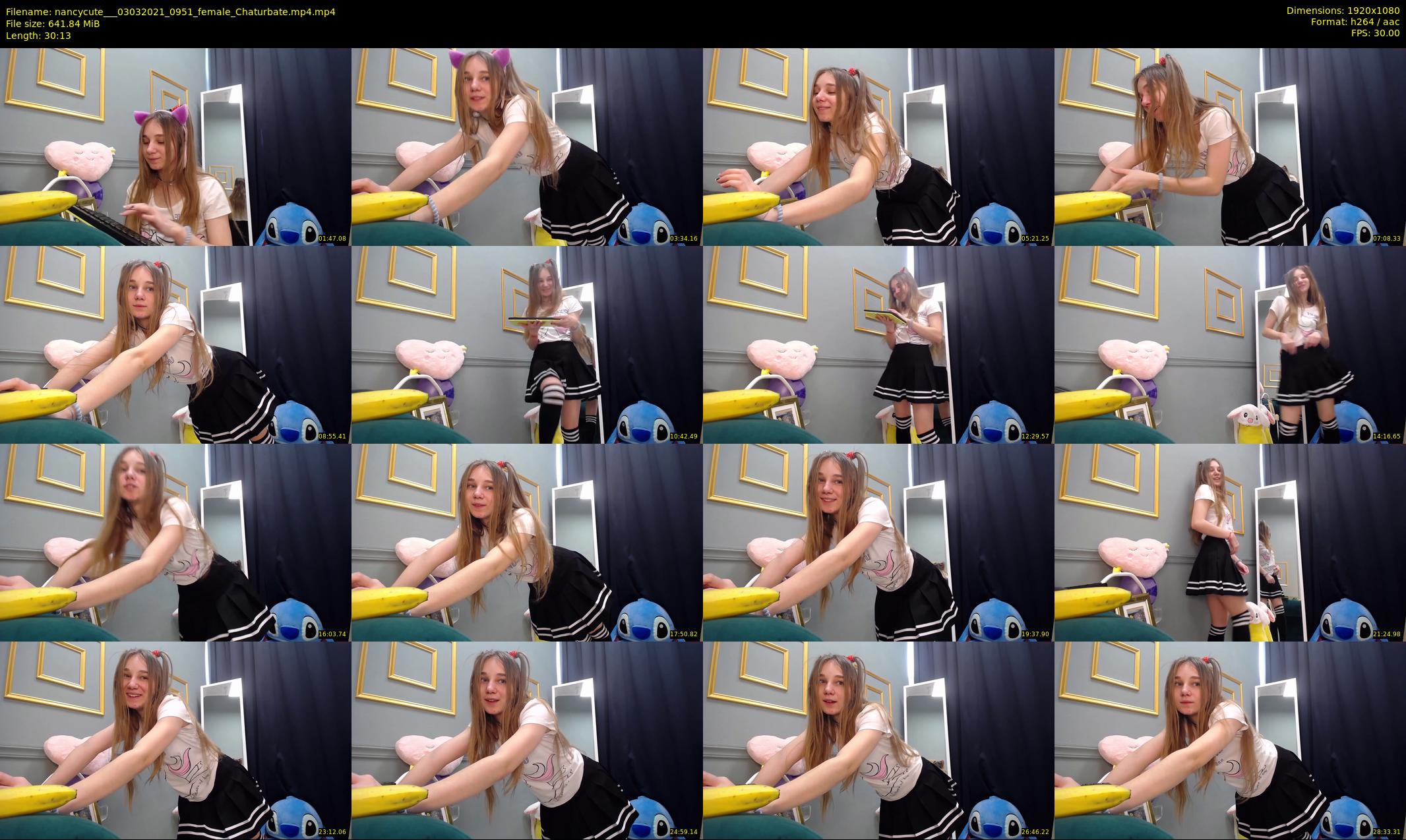nancycute__ — 31 minute Chaturbate female cam show recording, 1080p, Mar 3, 2021