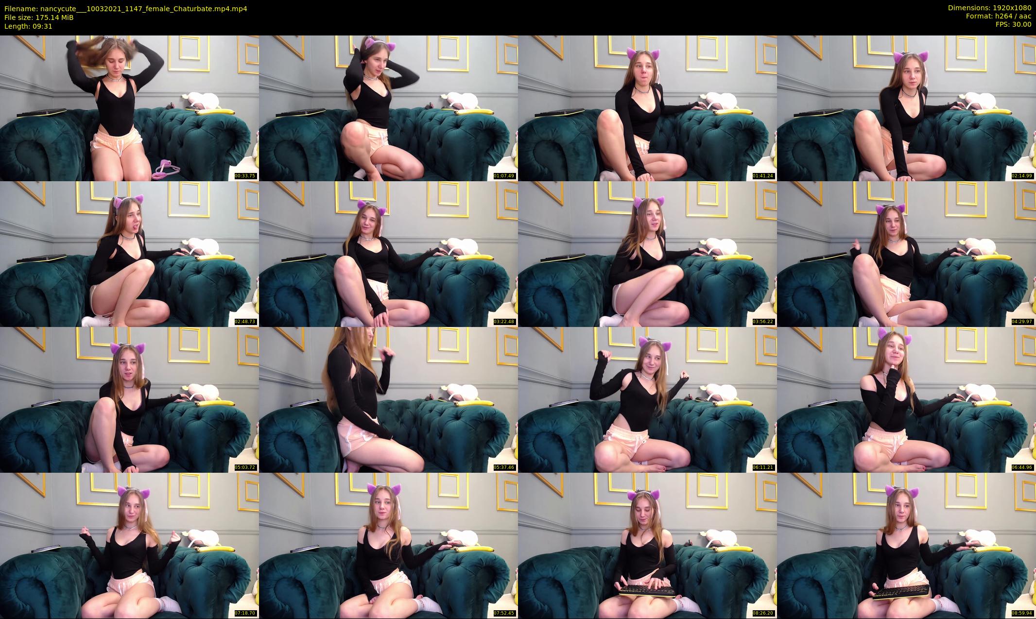 nancycute__ — 10 minute Chaturbate female cam show recording, 1080p, Mar 10, 2021