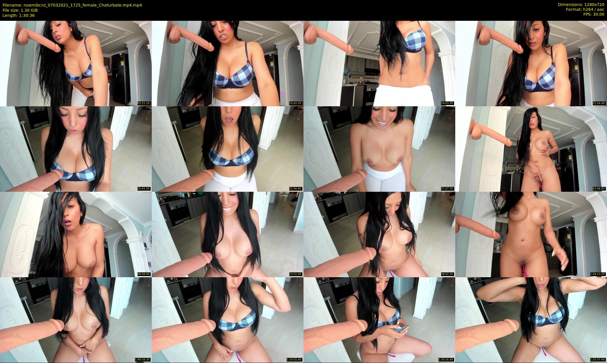 noemibcnz — 91 minute Chaturbate couple cam show recording, 720p, Mar 7, 2021