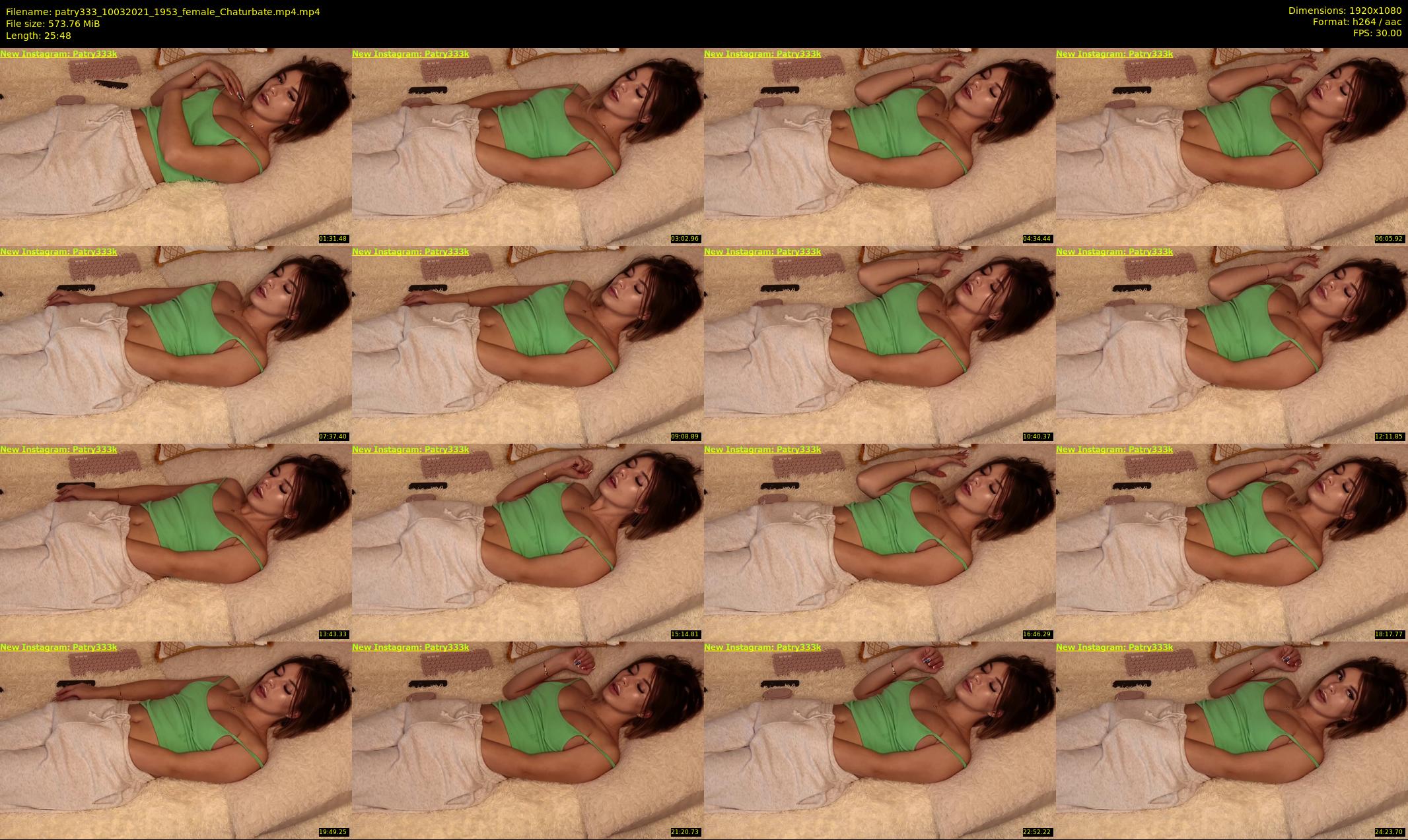patry333 — 26 minute Chaturbate female cam show recording, 1080p, Mar 10, 2021