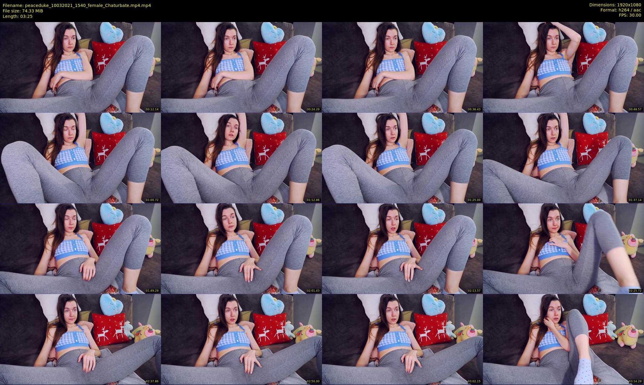 peaceduke — 4 minute Chaturbate female cam show recording, 1080p, Mar 10, 2021