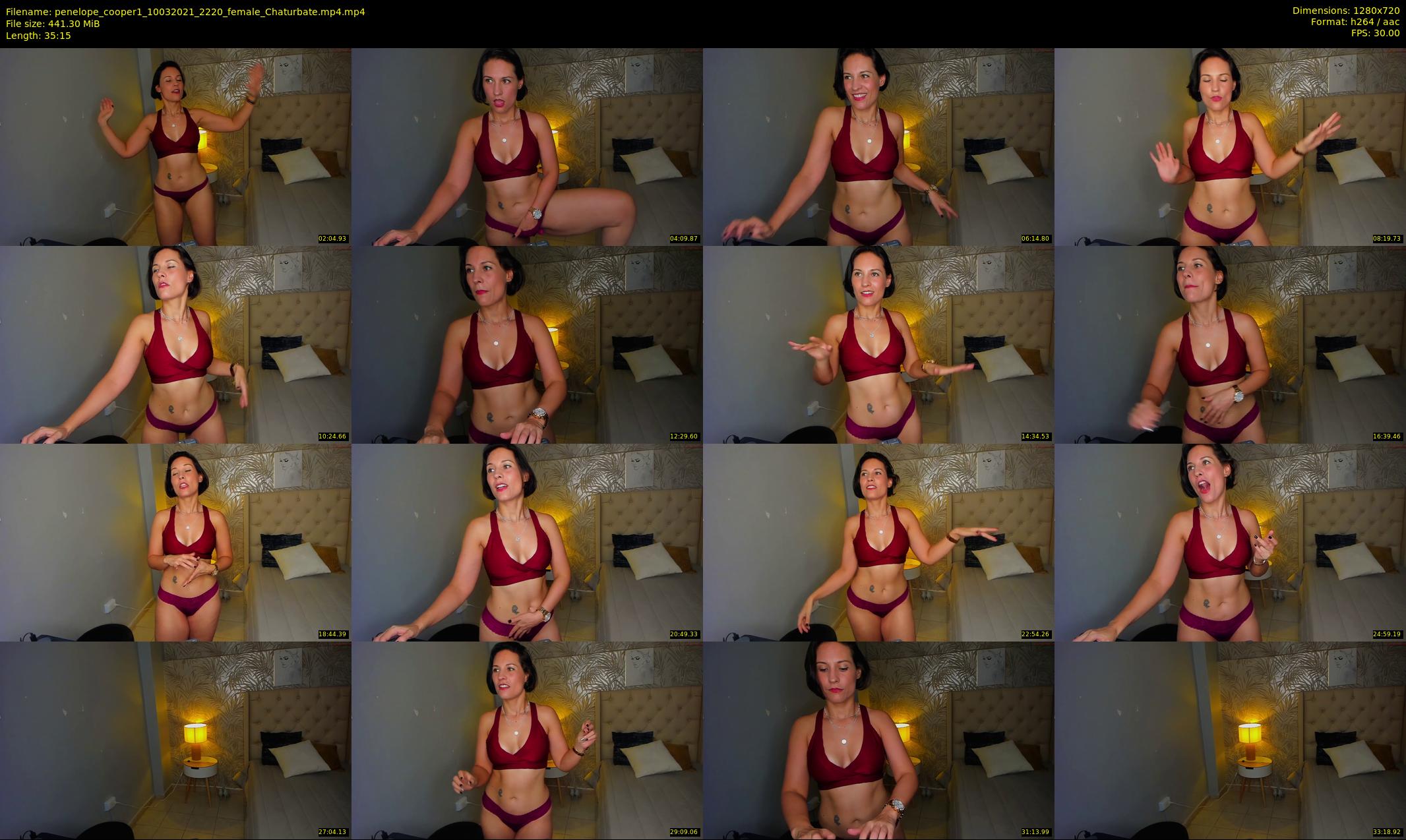 penelope_cooper1 — 36 minute Chaturbate female cam show recording, 720p, Mar 10, 2021