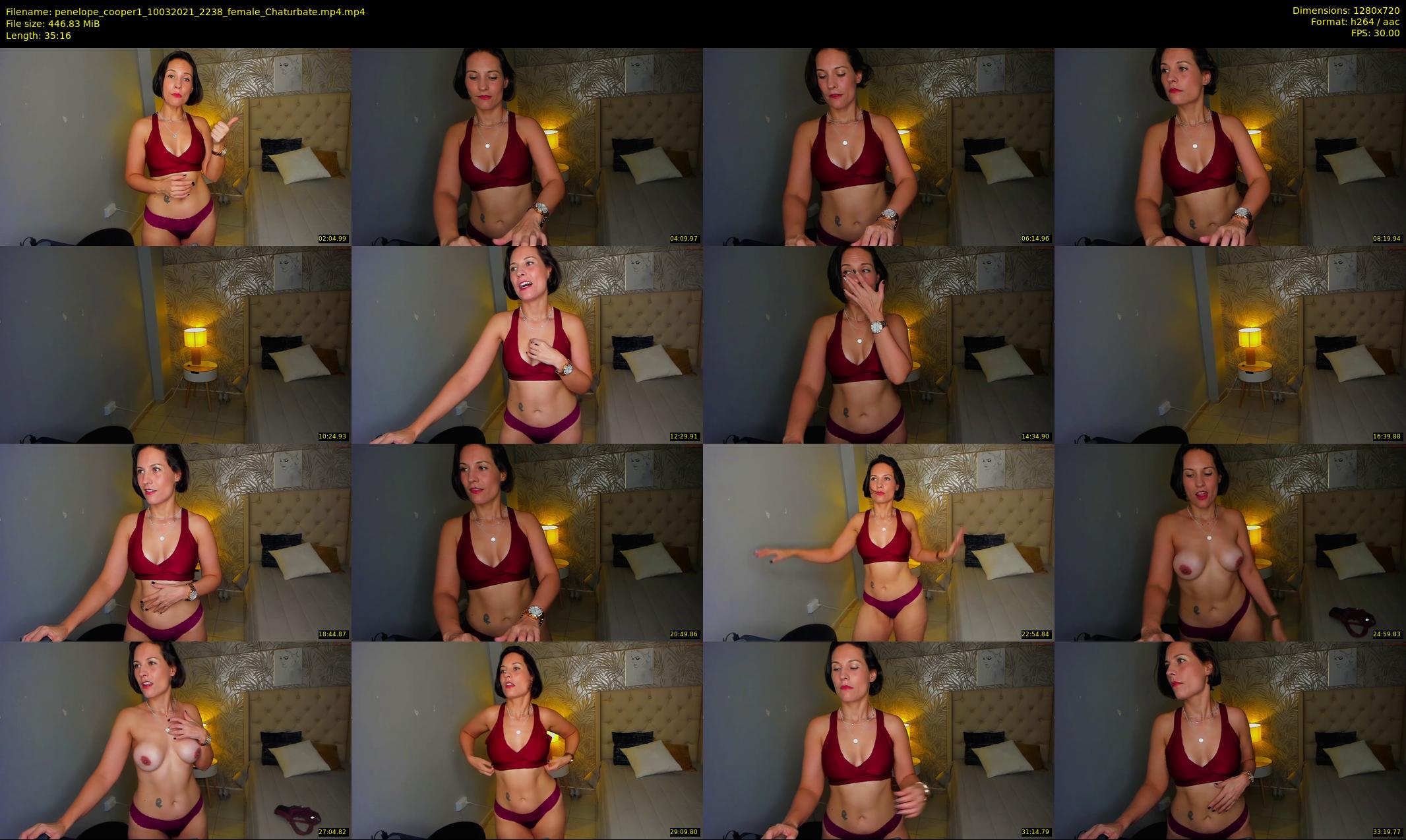 penelope_cooper1 — 36 minute Chaturbate female cam show recording, 720p, Mar 10, 2021